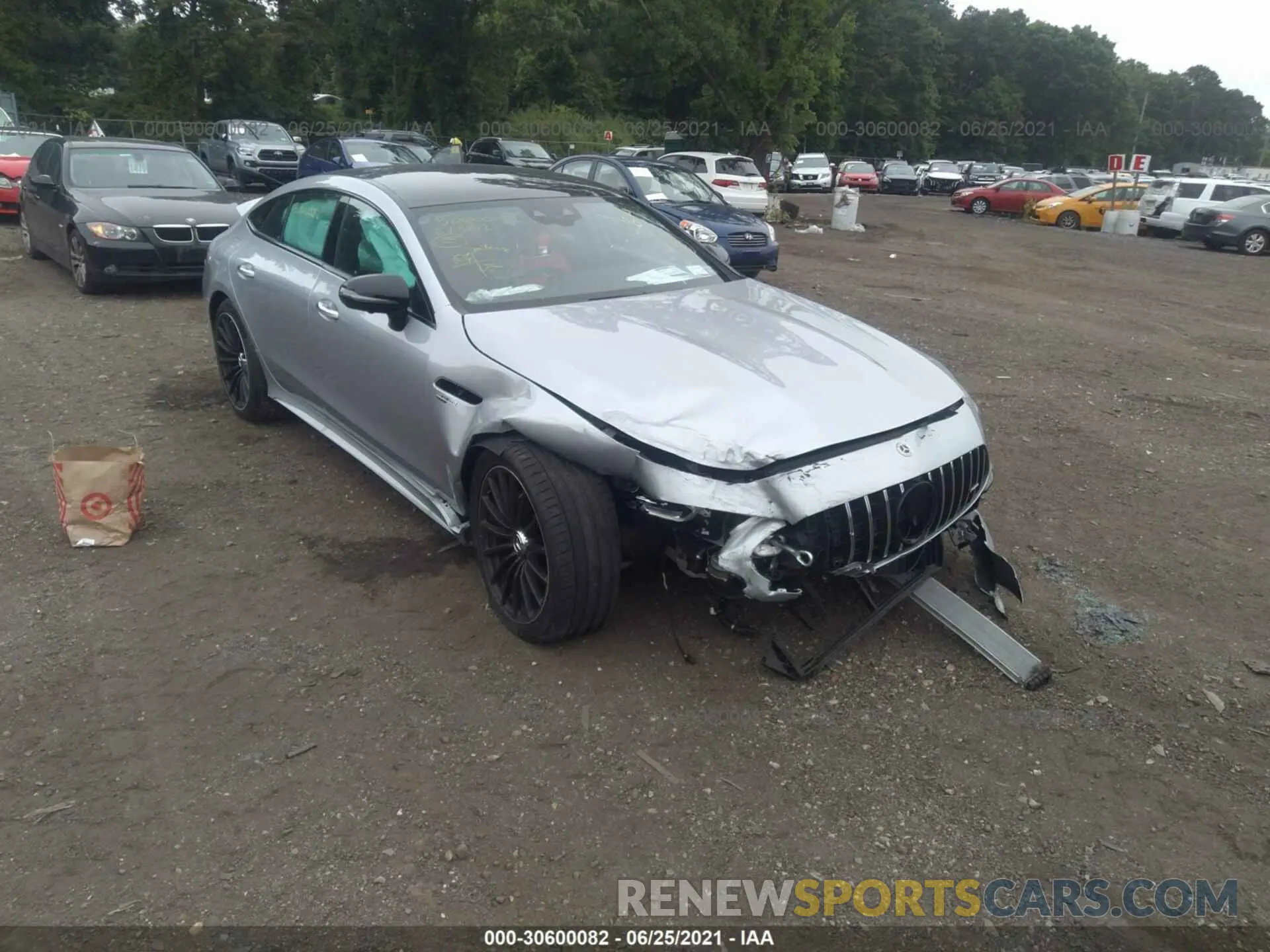 1 fotografías del automóvil dañado W1K7X6BB1MA038614 MERCEDES-BENZ AMG GT 2021