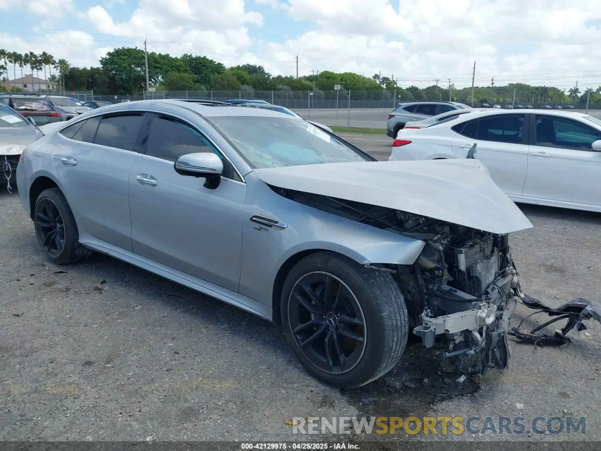 1 fotografías del automóvil dañado W1K7X5KB0MA039134 MERCEDES-BENZ AMG GT 43 4-DOOR COUPE 2021