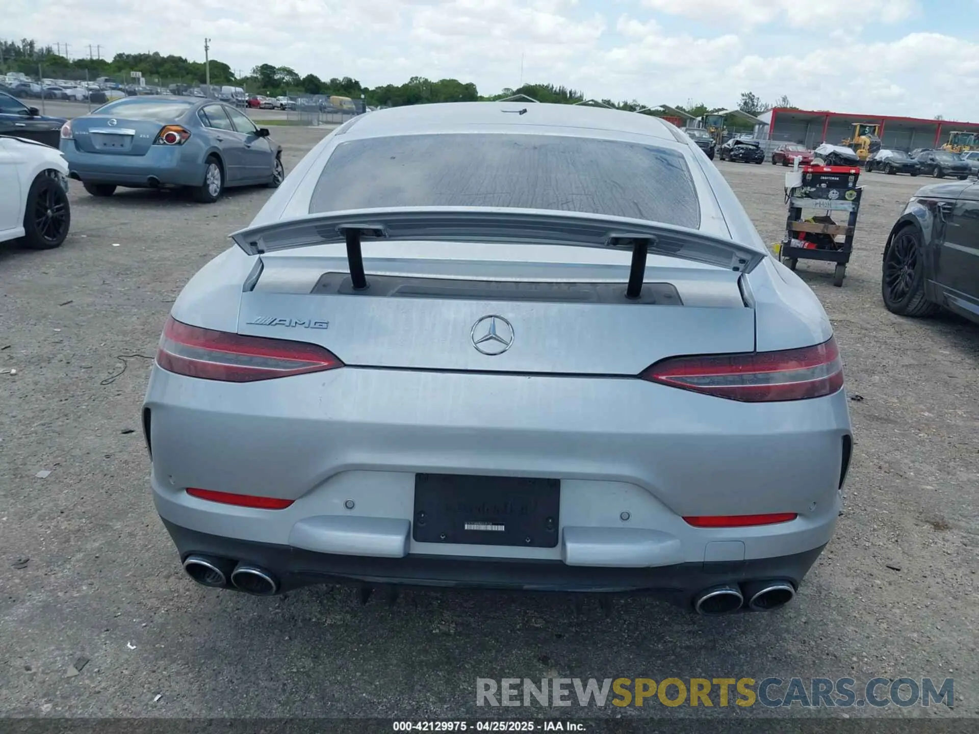16 fotografías del automóvil dañado W1K7X5KB0MA039134 MERCEDES-BENZ AMG GT 43 4-DOOR COUPE 2021