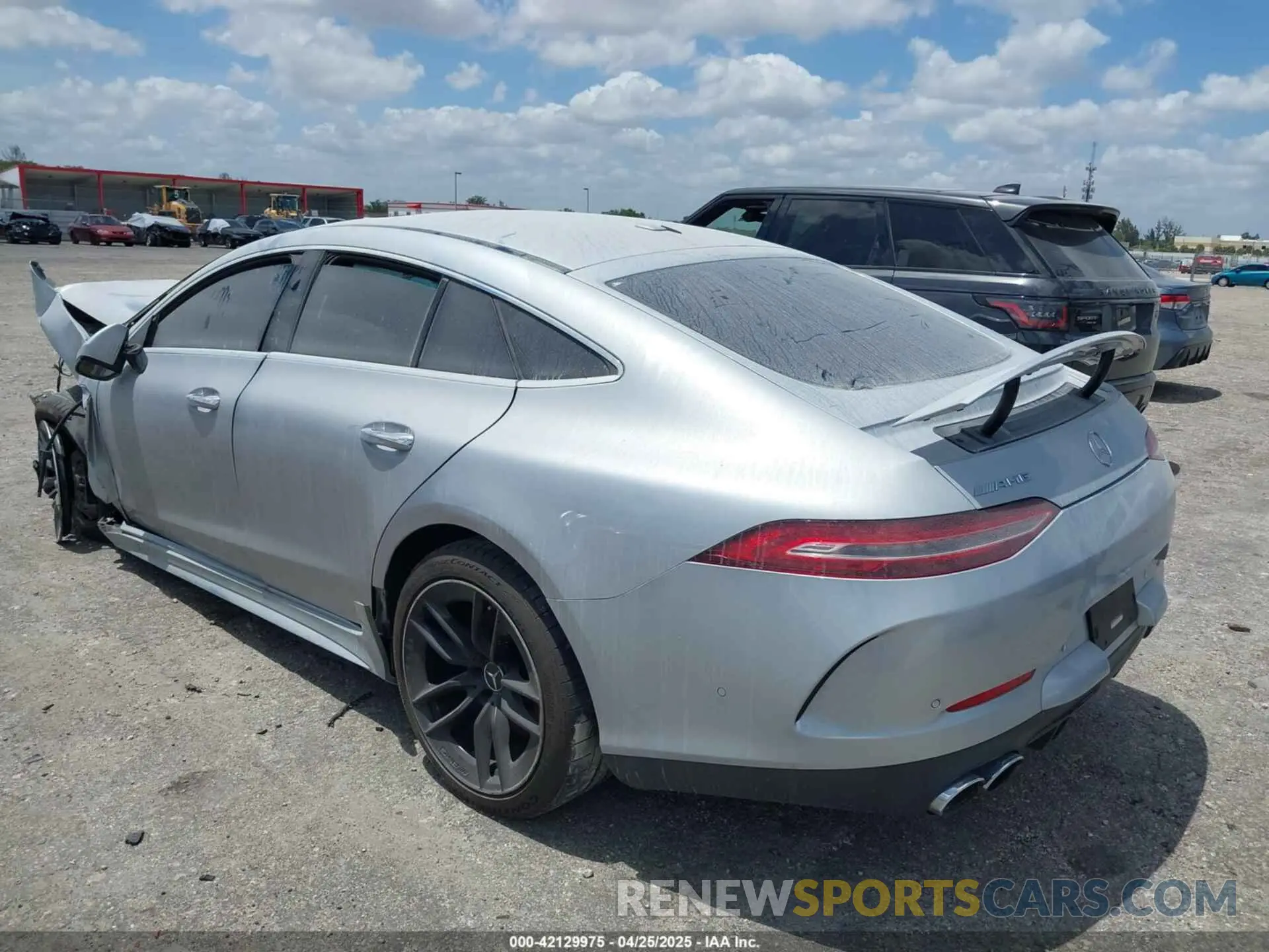 3 fotografías del automóvil dañado W1K7X5KB0MA039134 MERCEDES-BENZ AMG GT 43 4-DOOR COUPE 2021