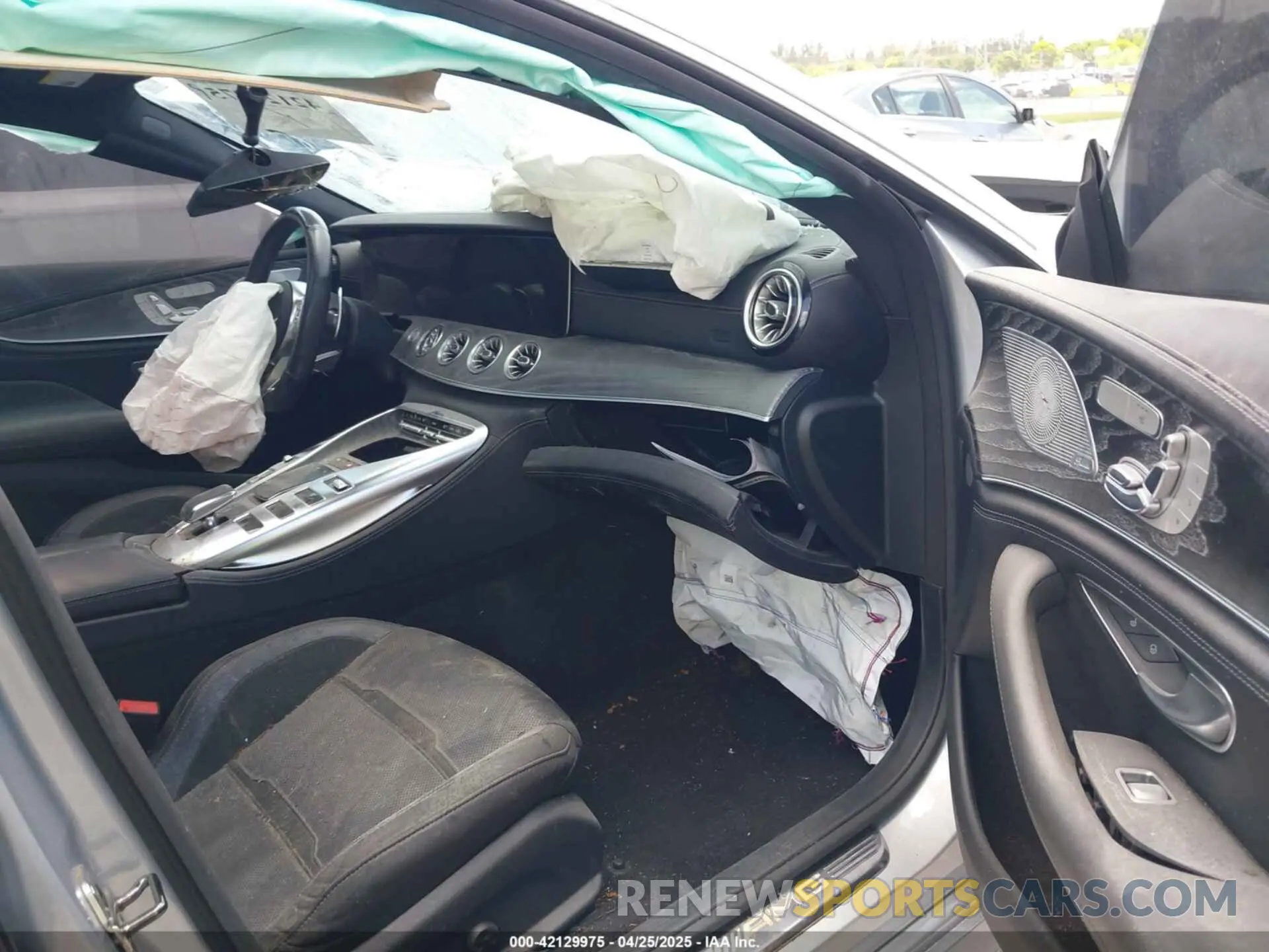 5 fotografías del automóvil dañado W1K7X5KB0MA039134 MERCEDES-BENZ AMG GT 43 4-DOOR COUPE 2021