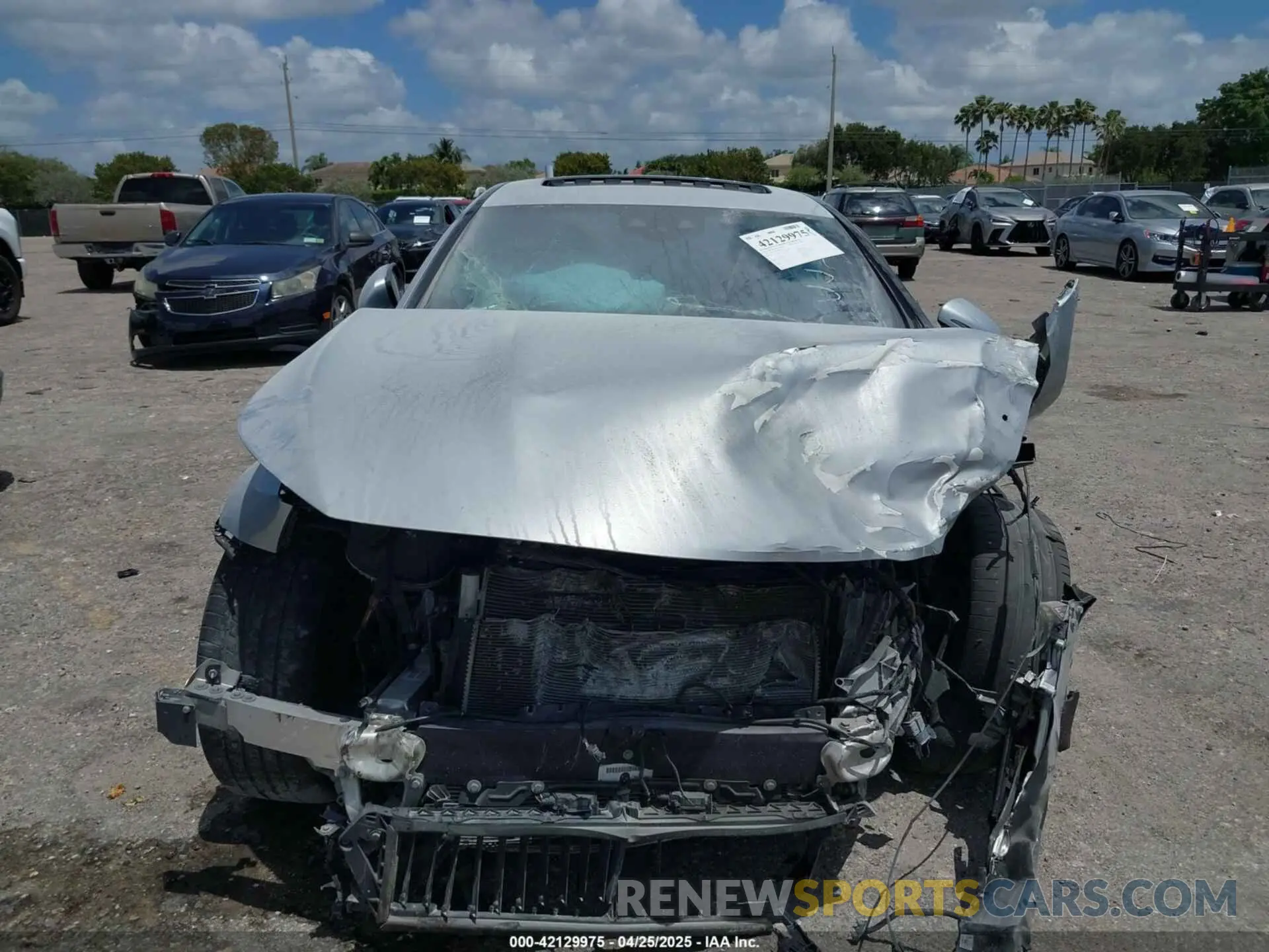 6 fotografías del automóvil dañado W1K7X5KB0MA039134 MERCEDES-BENZ AMG GT 43 4-DOOR COUPE 2021