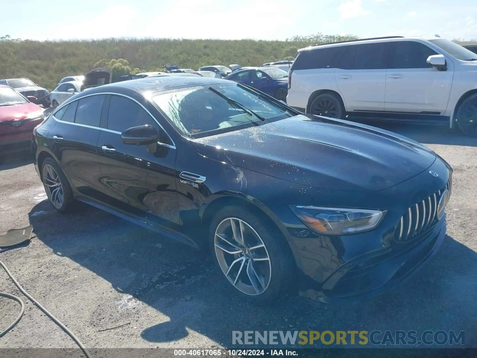 1 fotografías del automóvil dañado W1K7X5KB8MA037437 MERCEDES-BENZ AMG GT 43 4-DOOR COUPE 2021