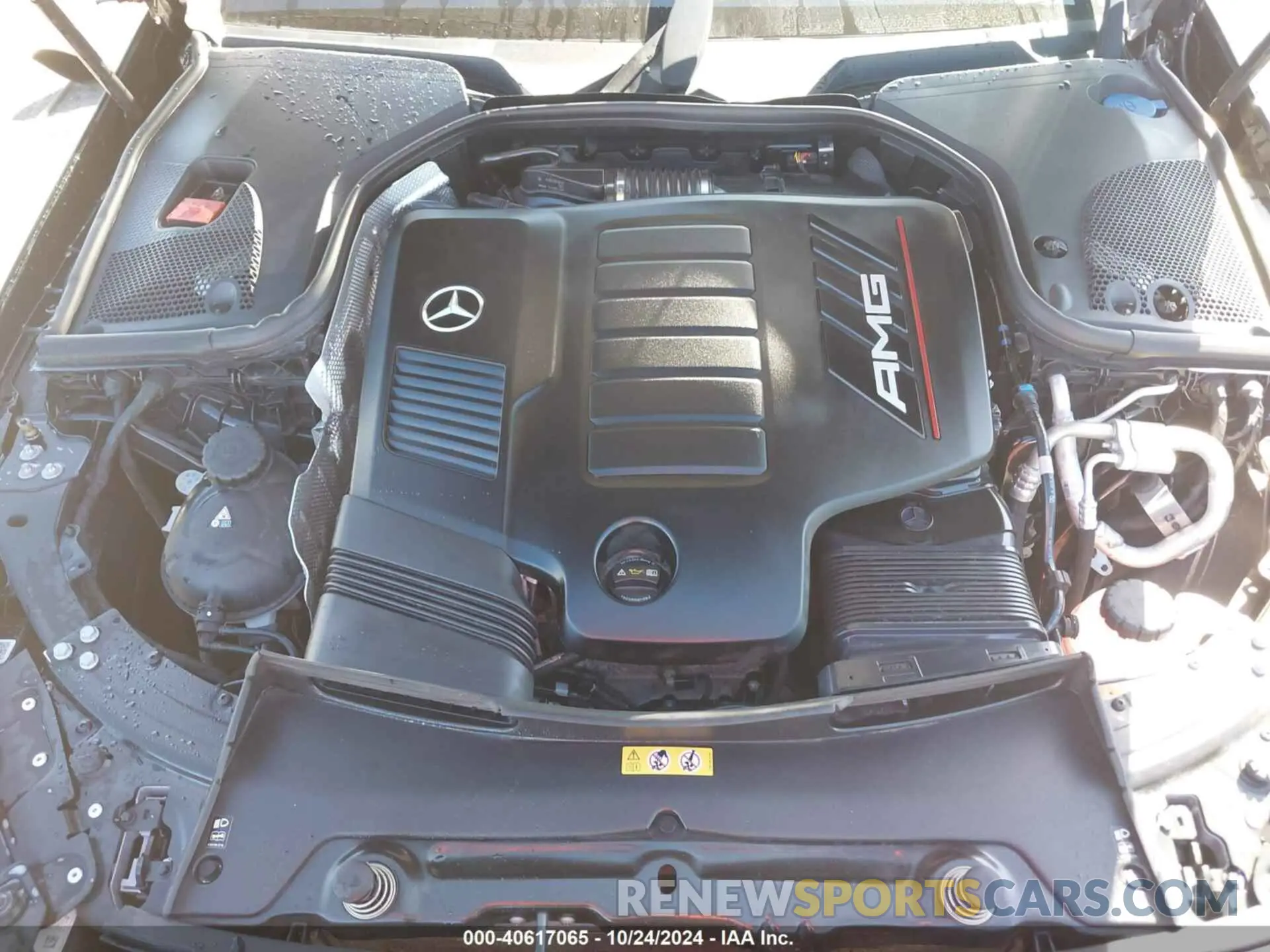 10 fotografías del automóvil dañado W1K7X5KB8MA037437 MERCEDES-BENZ AMG GT 43 4-DOOR COUPE 2021
