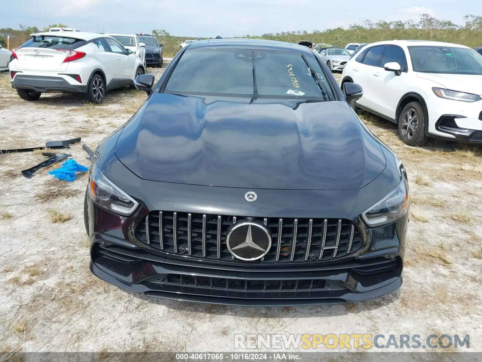 6 fotografías del automóvil dañado W1K7X5KB8MA037437 MERCEDES-BENZ AMG GT 43 4-DOOR COUPE 2021