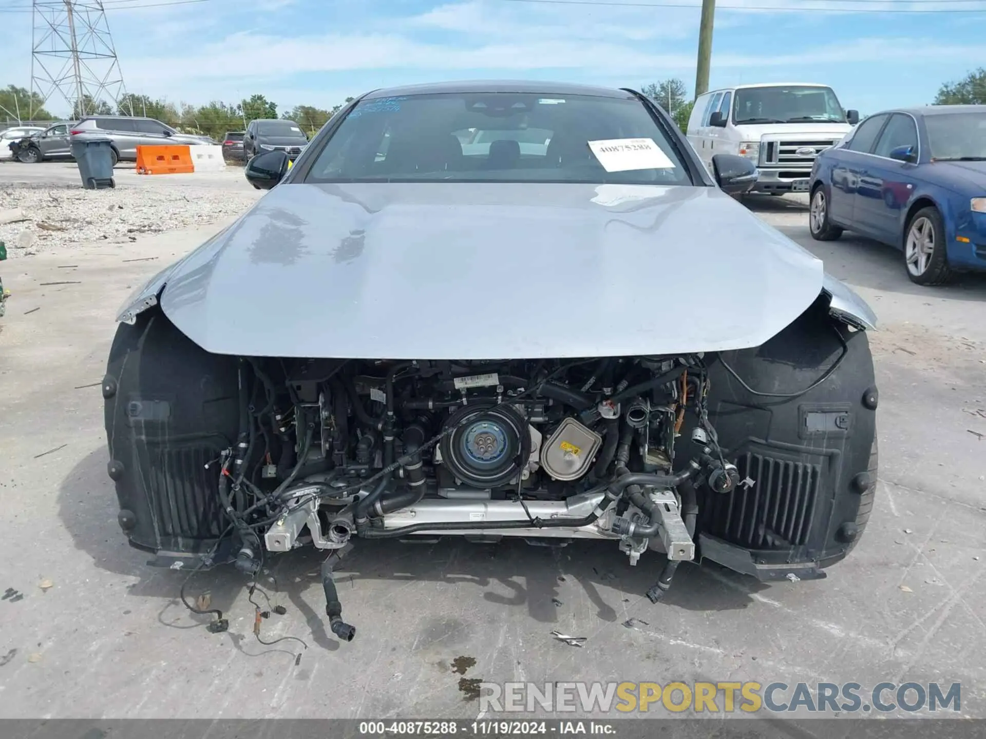 13 fotografías del automóvil dañado W1K7X5KB0NA049468 MERCEDES-BENZ AMG GT 43 4-DOOR COUPE 2022