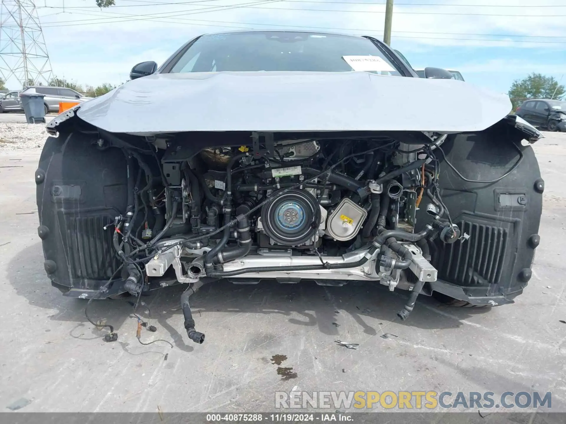 6 fotografías del automóvil dañado W1K7X5KB0NA049468 MERCEDES-BENZ AMG GT 43 4-DOOR COUPE 2022
