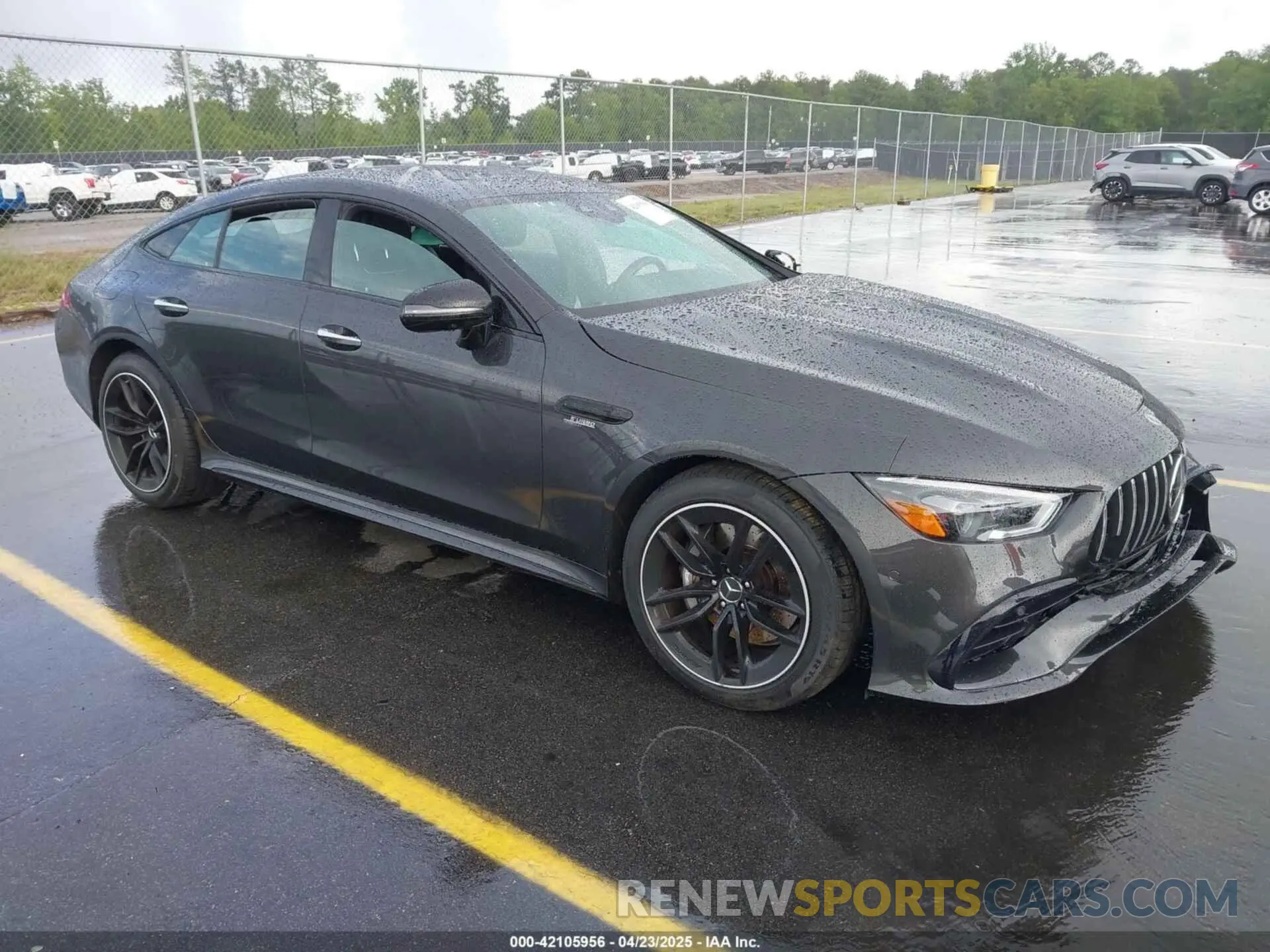 1 fotografías del automóvil dañado W1K7X5KB4NA051076 MERCEDES-BENZ AMG GT 43 4-DOOR COUPE 2022