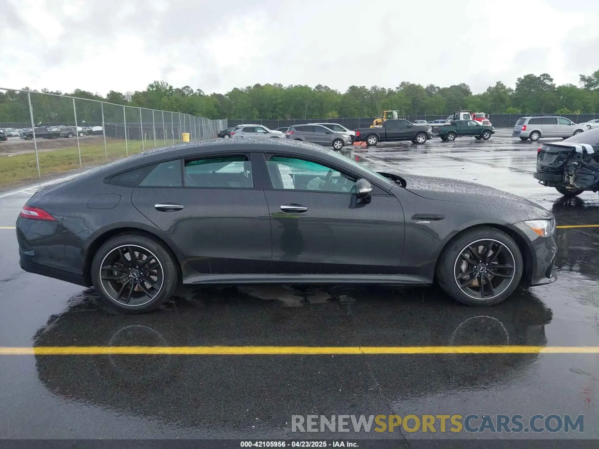 14 fotografías del automóvil dañado W1K7X5KB4NA051076 MERCEDES-BENZ AMG GT 43 4-DOOR COUPE 2022