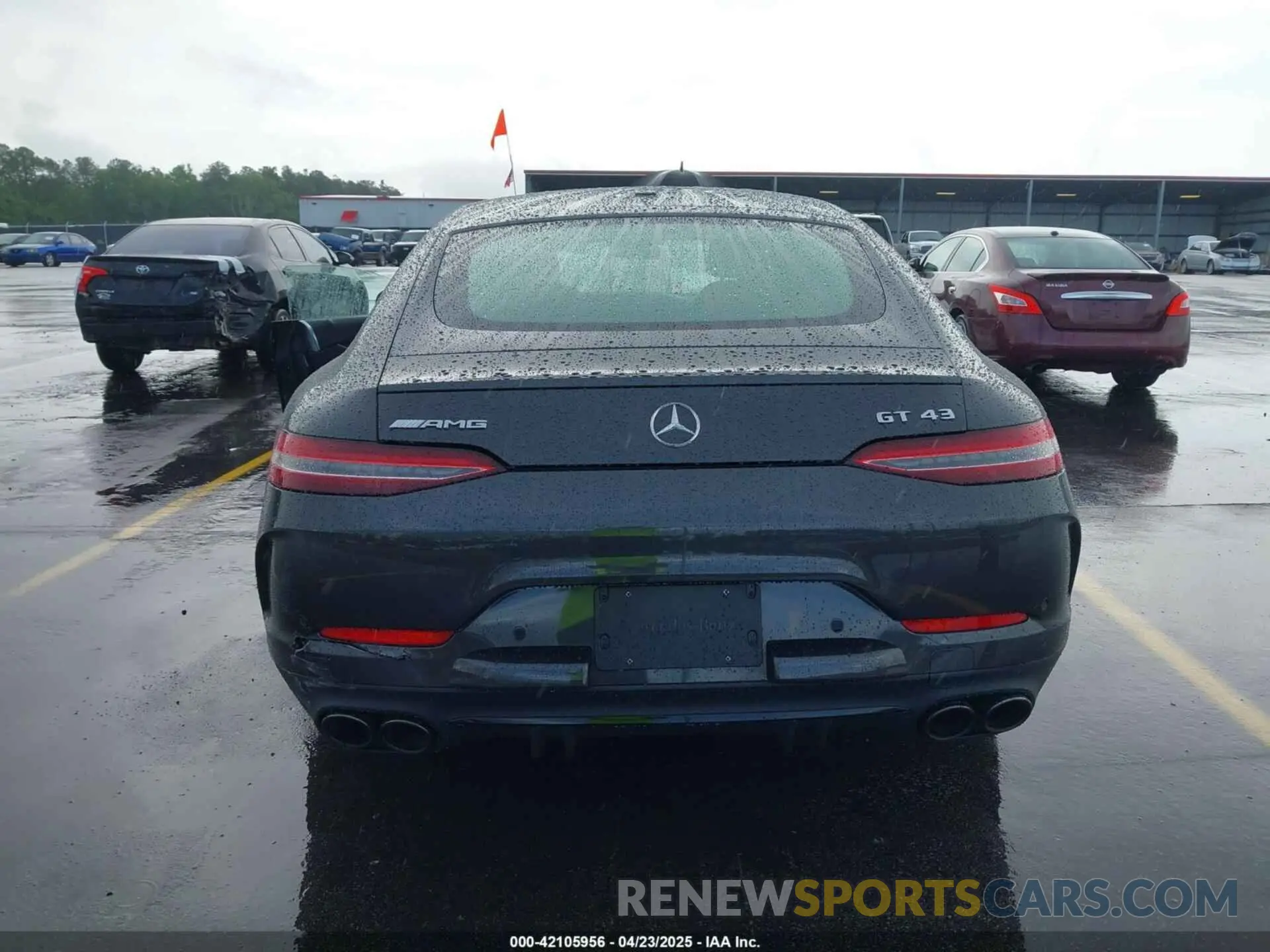 17 fotografías del automóvil dañado W1K7X5KB4NA051076 MERCEDES-BENZ AMG GT 43 4-DOOR COUPE 2022