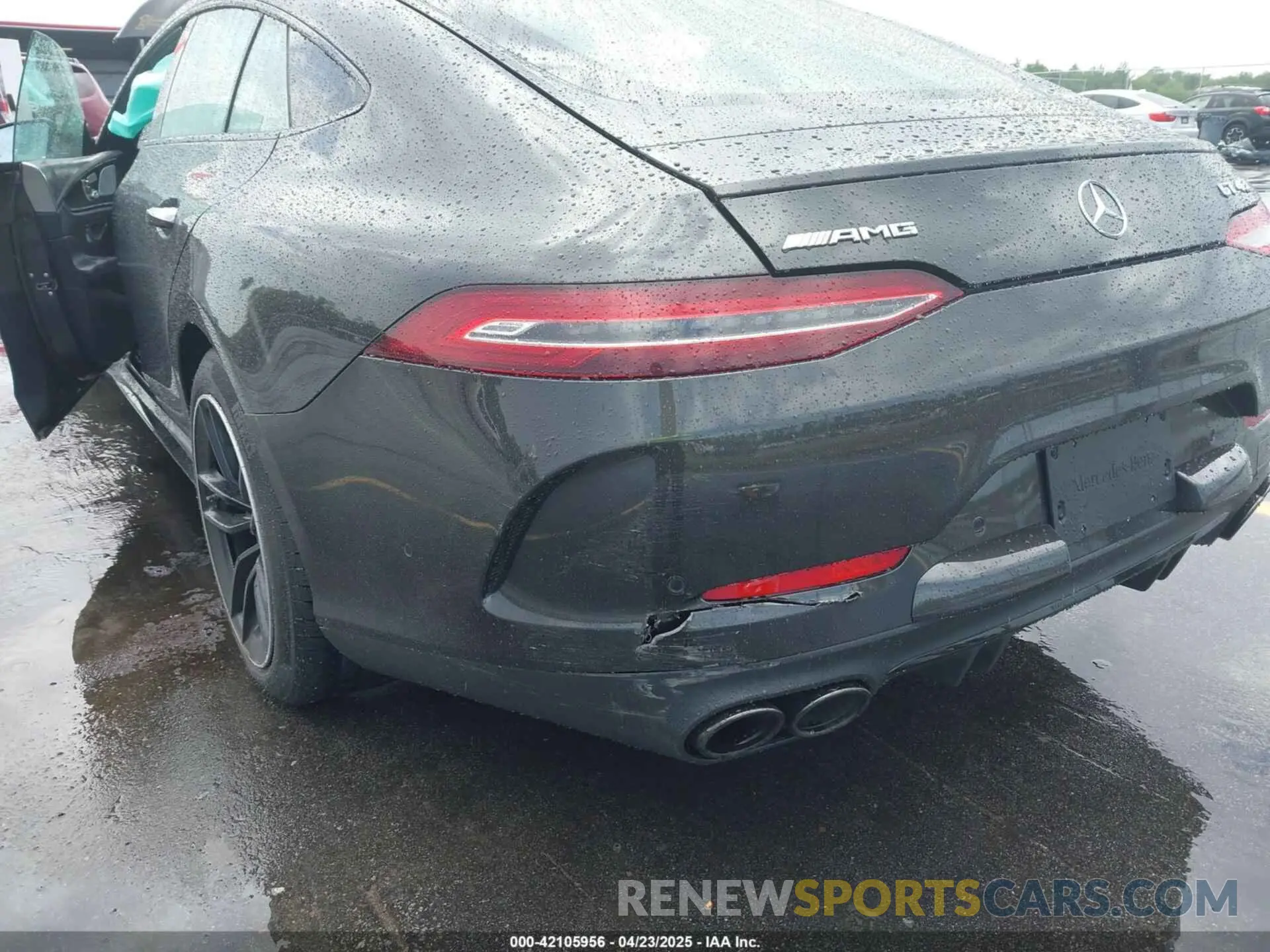 20 fotografías del automóvil dañado W1K7X5KB4NA051076 MERCEDES-BENZ AMG GT 43 4-DOOR COUPE 2022