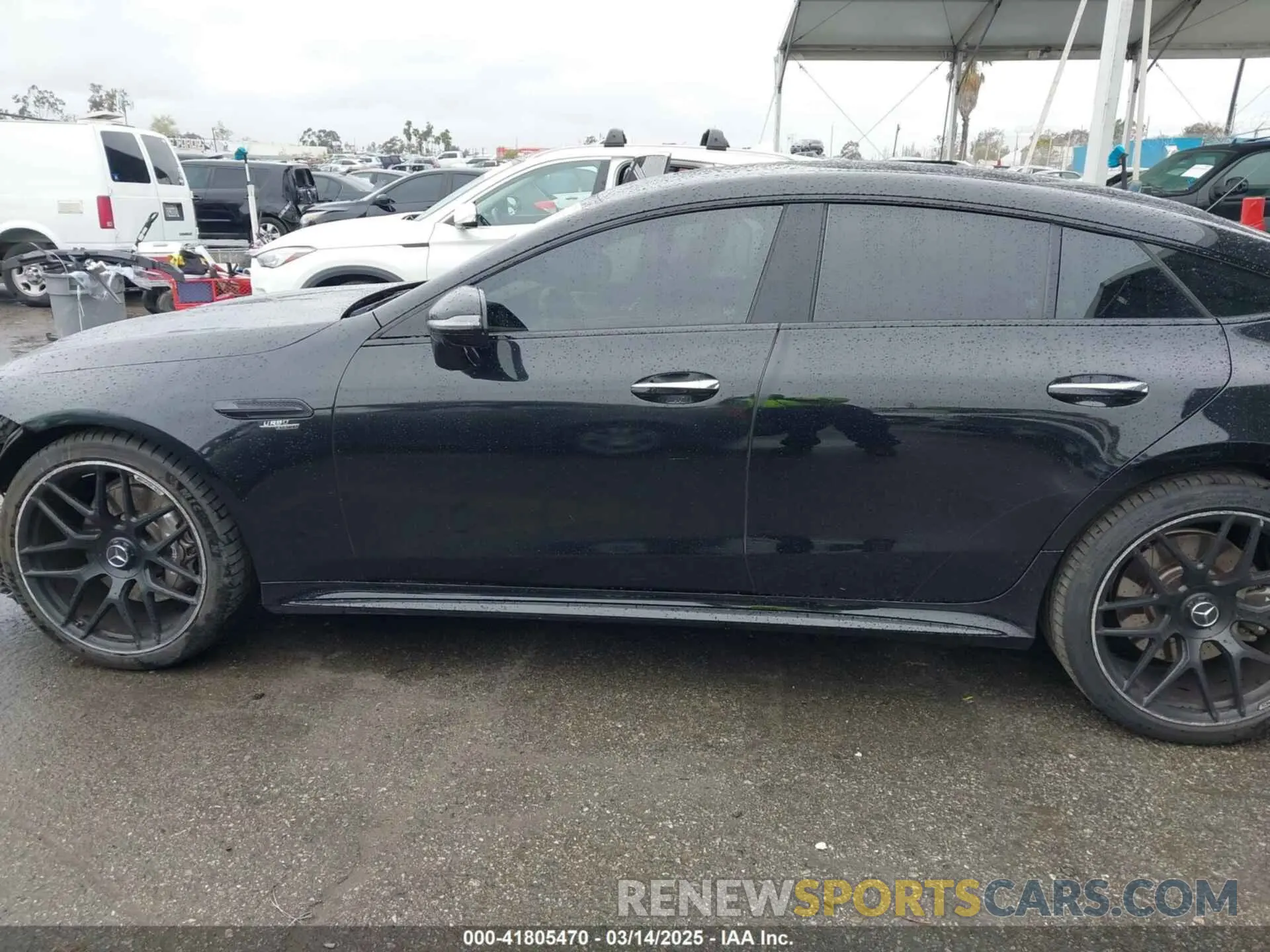 15 fotografías del automóvil dañado W1K7X5KB7NA048401 MERCEDES-BENZ AMG GT 43 4-DOOR COUPE 2022