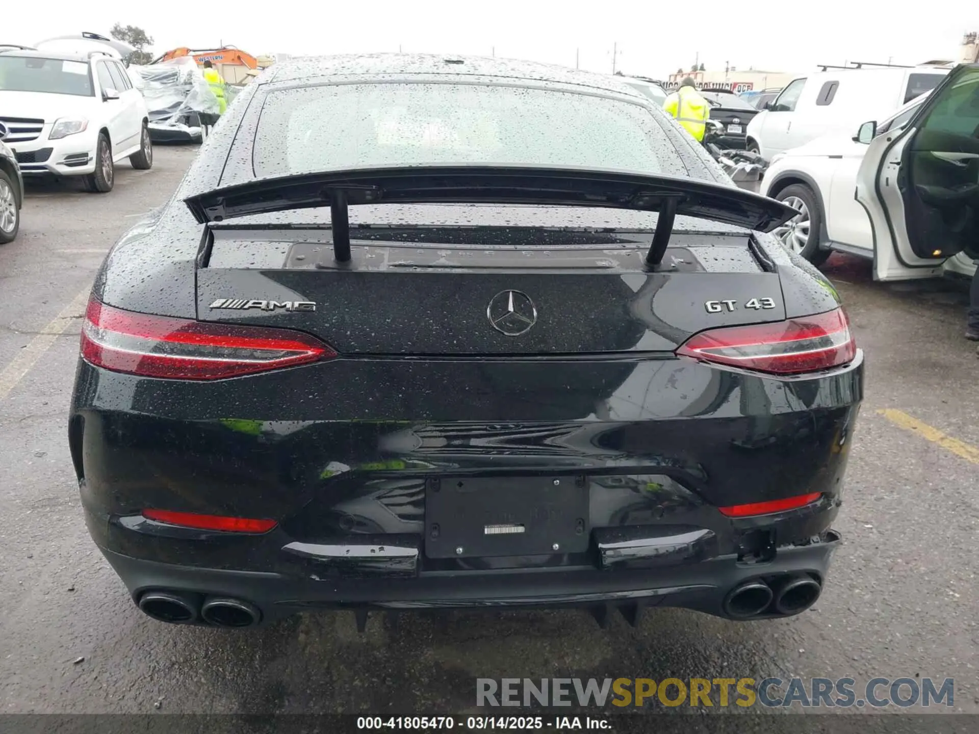 17 fotografías del automóvil dañado W1K7X5KB7NA048401 MERCEDES-BENZ AMG GT 43 4-DOOR COUPE 2022