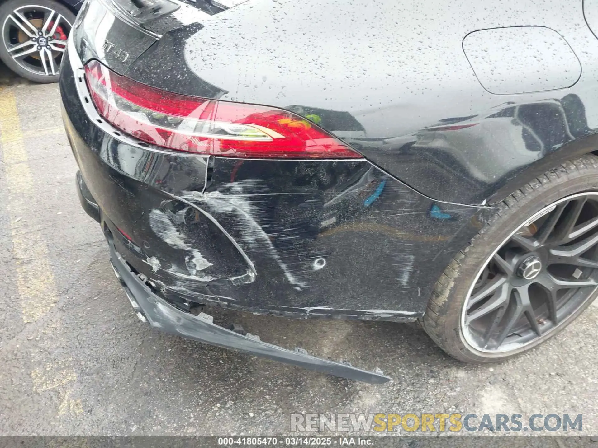 19 fotografías del automóvil dañado W1K7X5KB7NA048401 MERCEDES-BENZ AMG GT 43 4-DOOR COUPE 2022