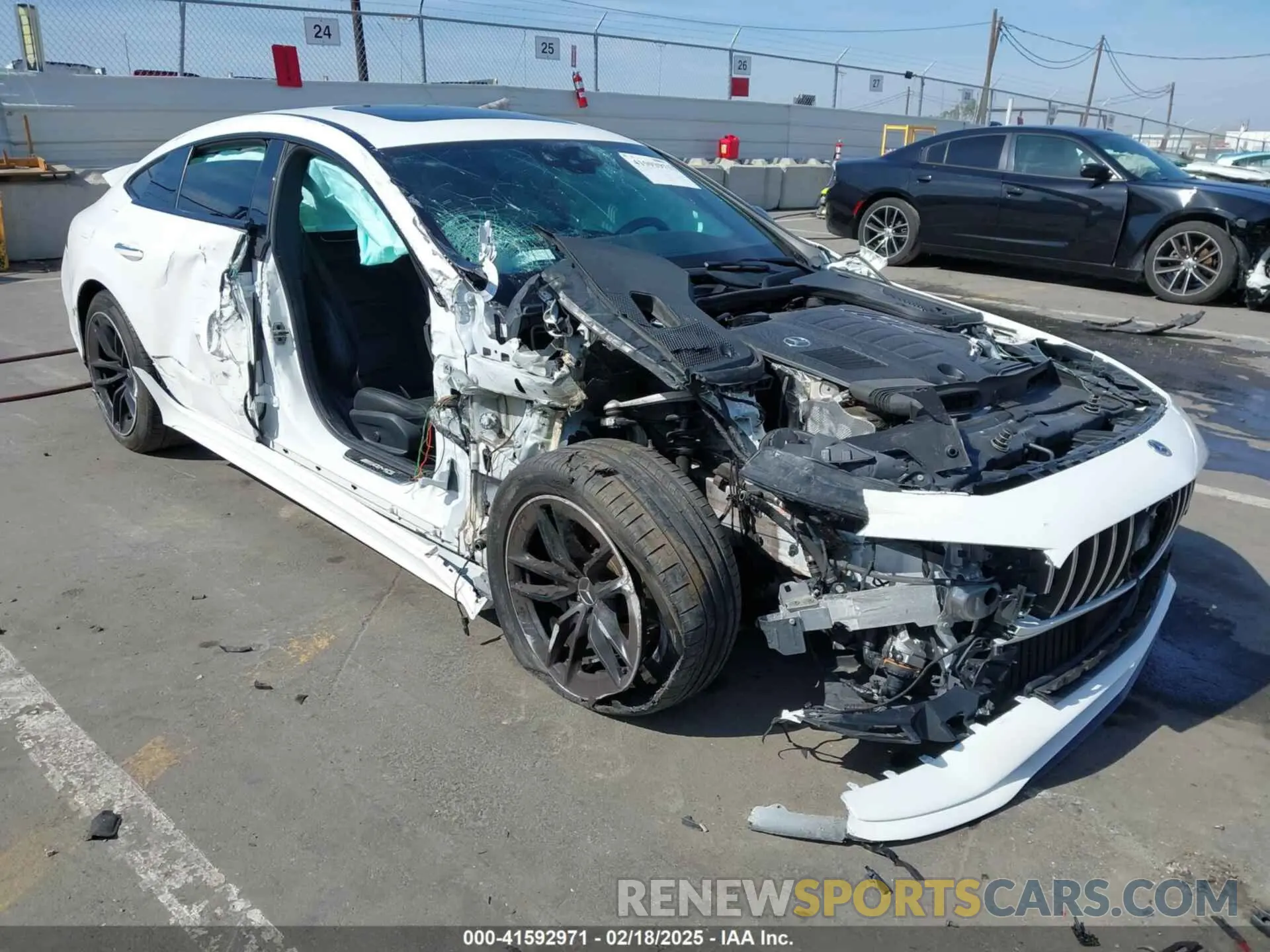 1 fotografías del automóvil dañado W1K7X5KB9NA052756 MERCEDES-BENZ AMG GT 43 4-DOOR COUPE 2022