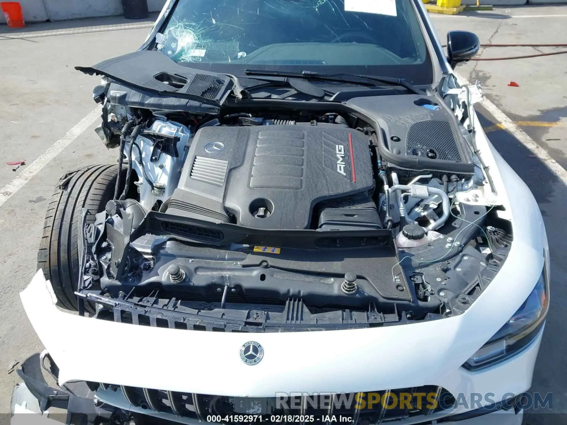 10 fotografías del automóvil dañado W1K7X5KB9NA052756 MERCEDES-BENZ AMG GT 43 4-DOOR COUPE 2022
