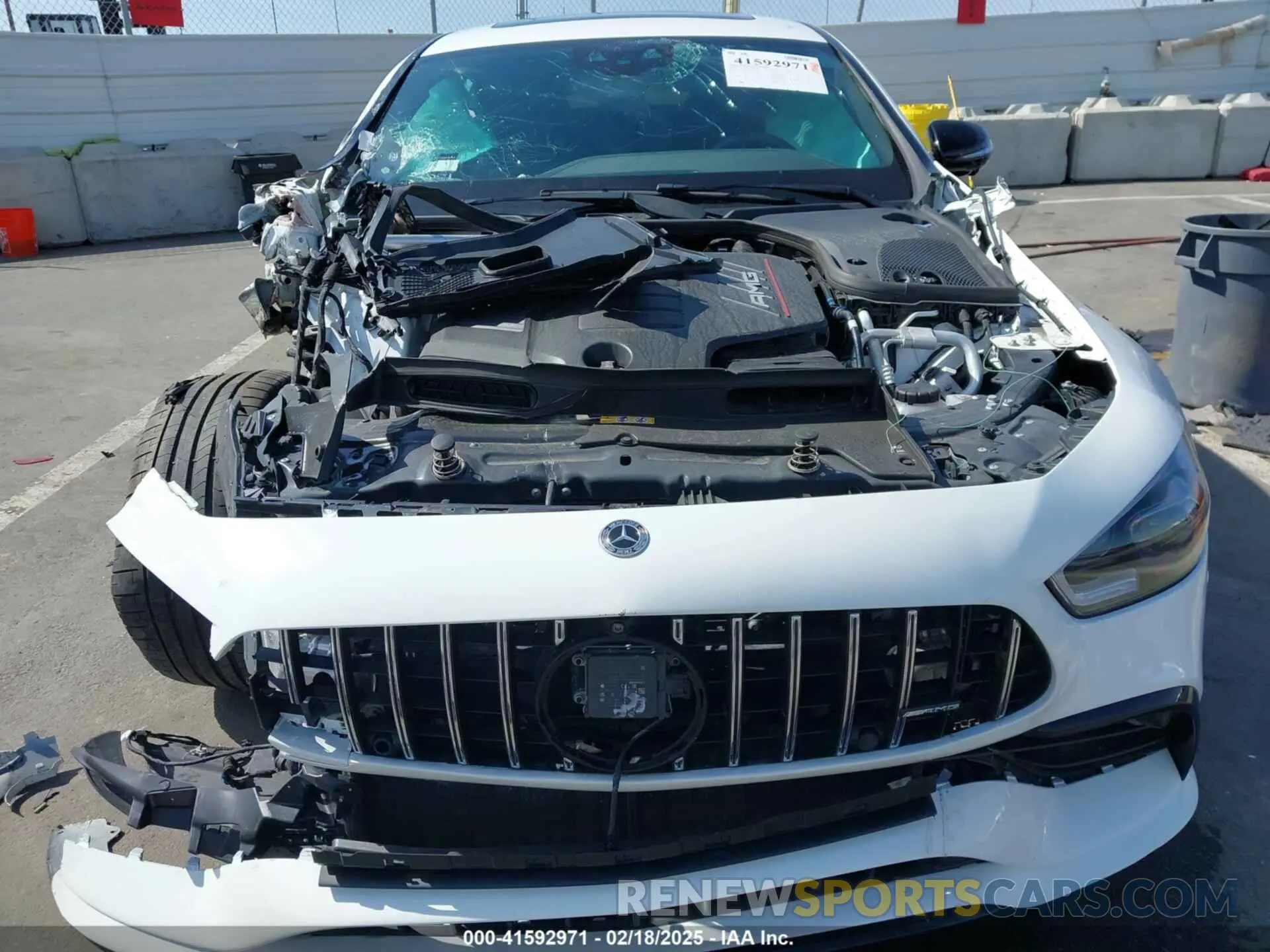 13 fotografías del automóvil dañado W1K7X5KB9NA052756 MERCEDES-BENZ AMG GT 43 4-DOOR COUPE 2022