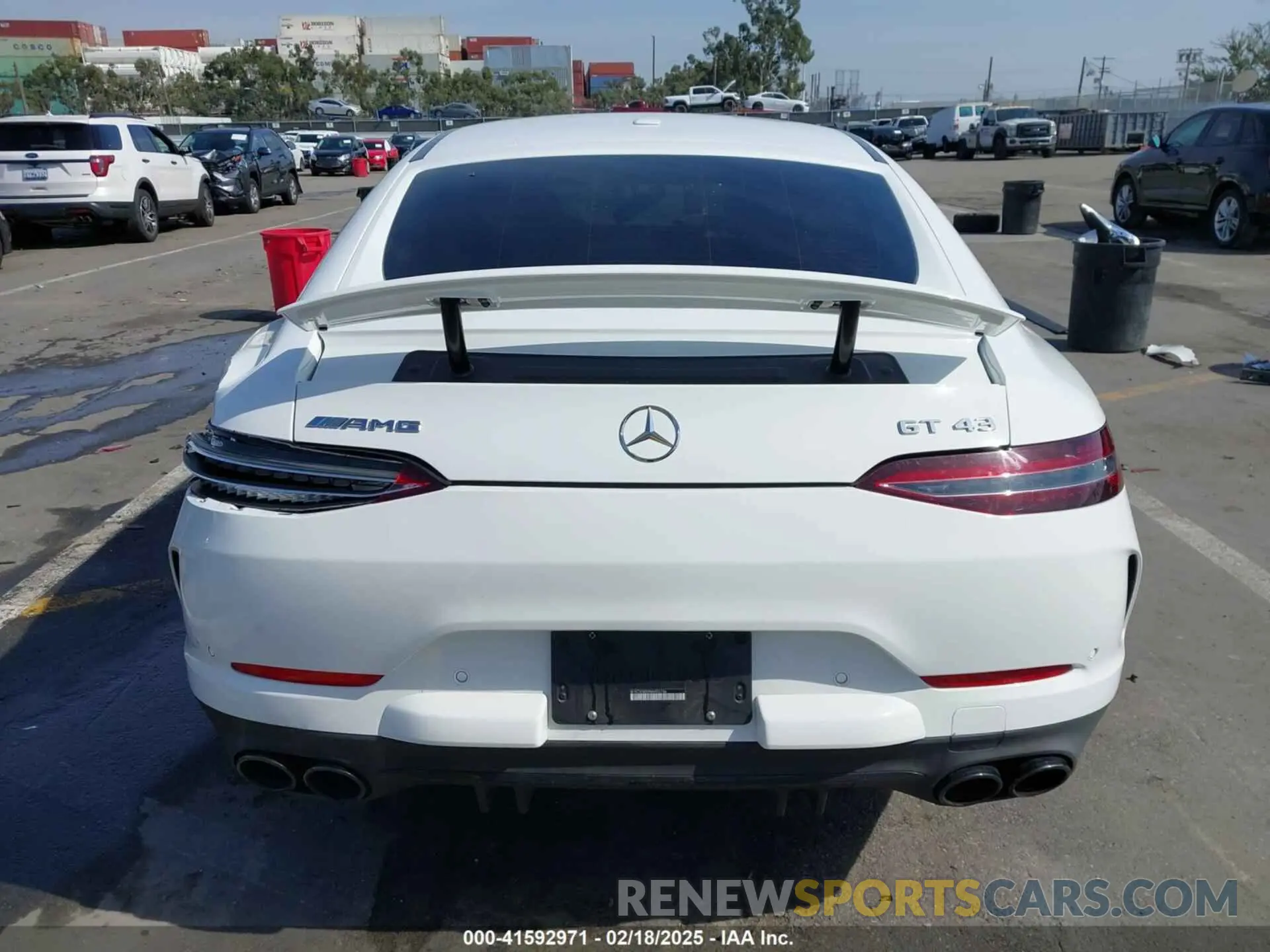 17 fotografías del automóvil dañado W1K7X5KB9NA052756 MERCEDES-BENZ AMG GT 43 4-DOOR COUPE 2022