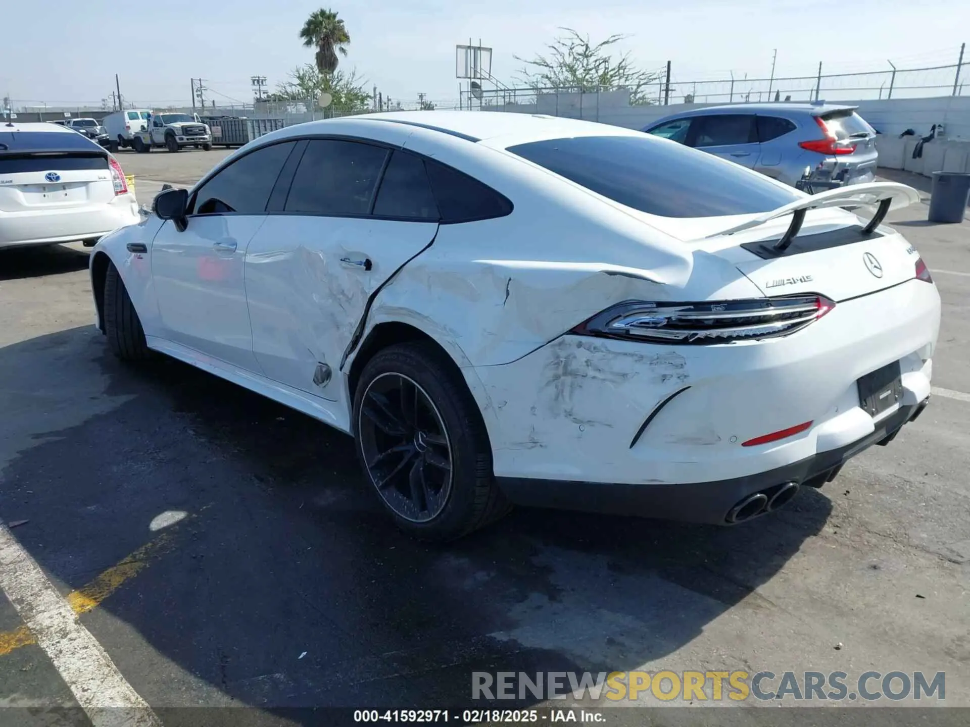 3 fotografías del automóvil dañado W1K7X5KB9NA052756 MERCEDES-BENZ AMG GT 43 4-DOOR COUPE 2022