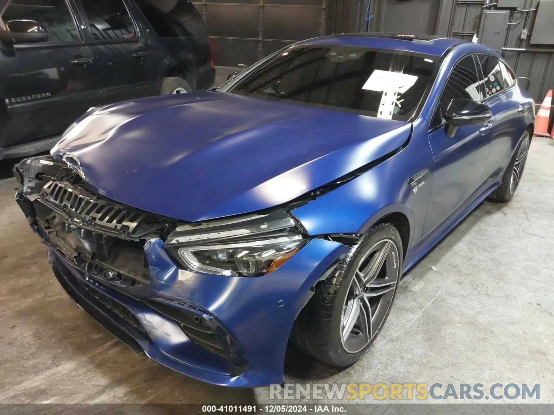 2 fotografías del automóvil dañado WDD7X6BB1KA007263 MERCEDES-BENZ AMG GT 53 4-DOOR COUPE 2019