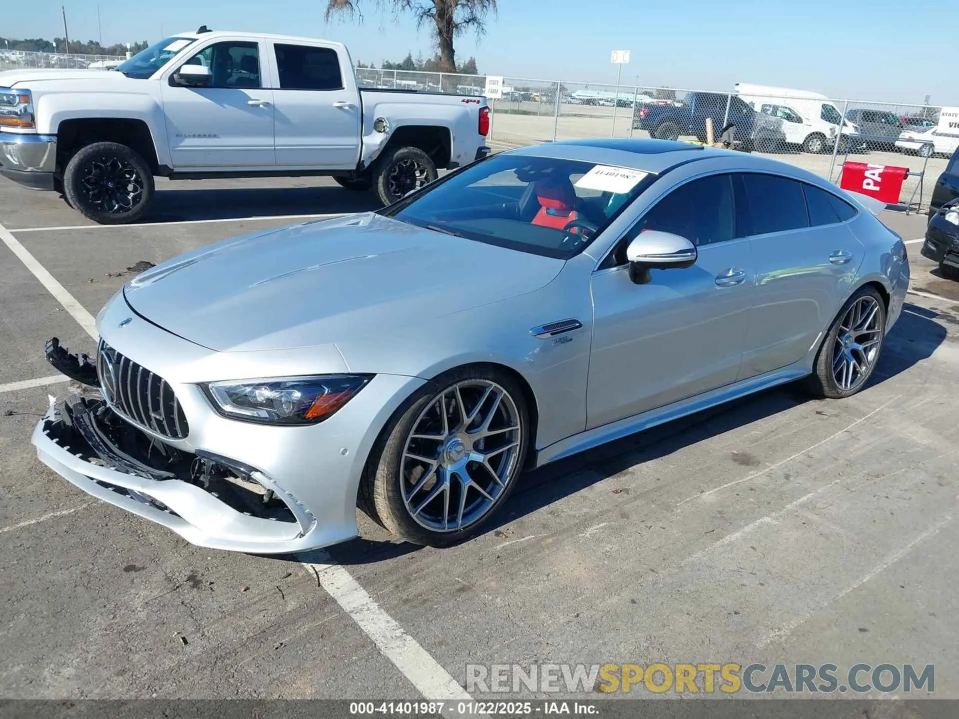 2 fotografías del automóvil dañado W1K7X6BB4LA032529 MERCEDES-BENZ AMG GT 53 4-DOOR COUPE 2020