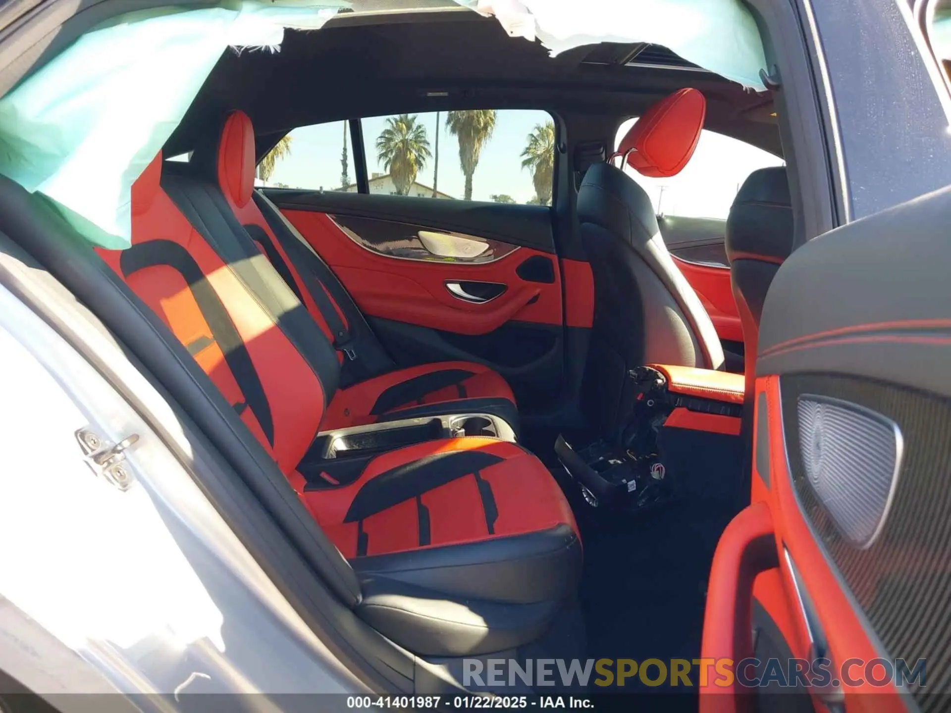 8 fotografías del automóvil dañado W1K7X6BB4LA032529 MERCEDES-BENZ AMG GT 53 4-DOOR COUPE 2020