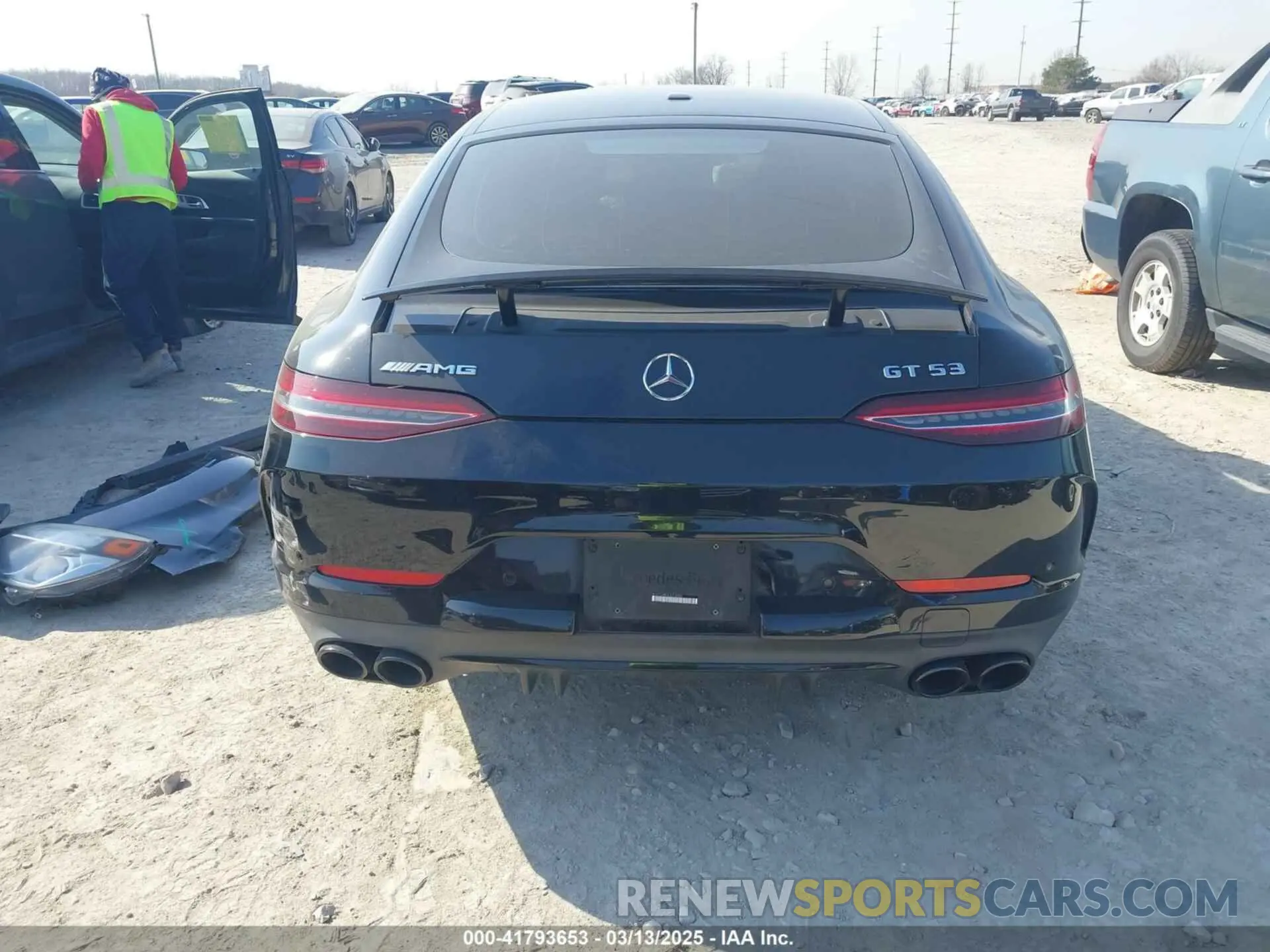16 fotografías del automóvil dañado W1K7X6BB6LA016543 MERCEDES-BENZ AMG GT 53 4-DOOR COUPE 2020