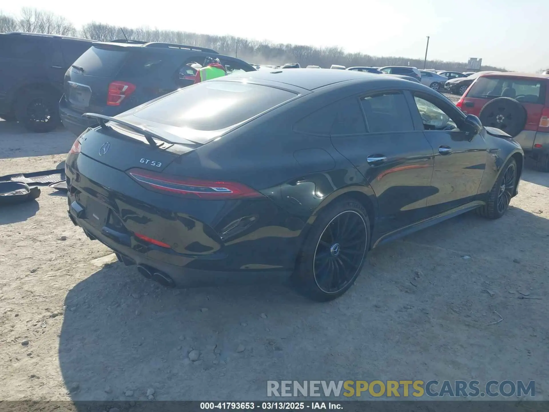 4 fotografías del automóvil dañado W1K7X6BB6LA016543 MERCEDES-BENZ AMG GT 53 4-DOOR COUPE 2020