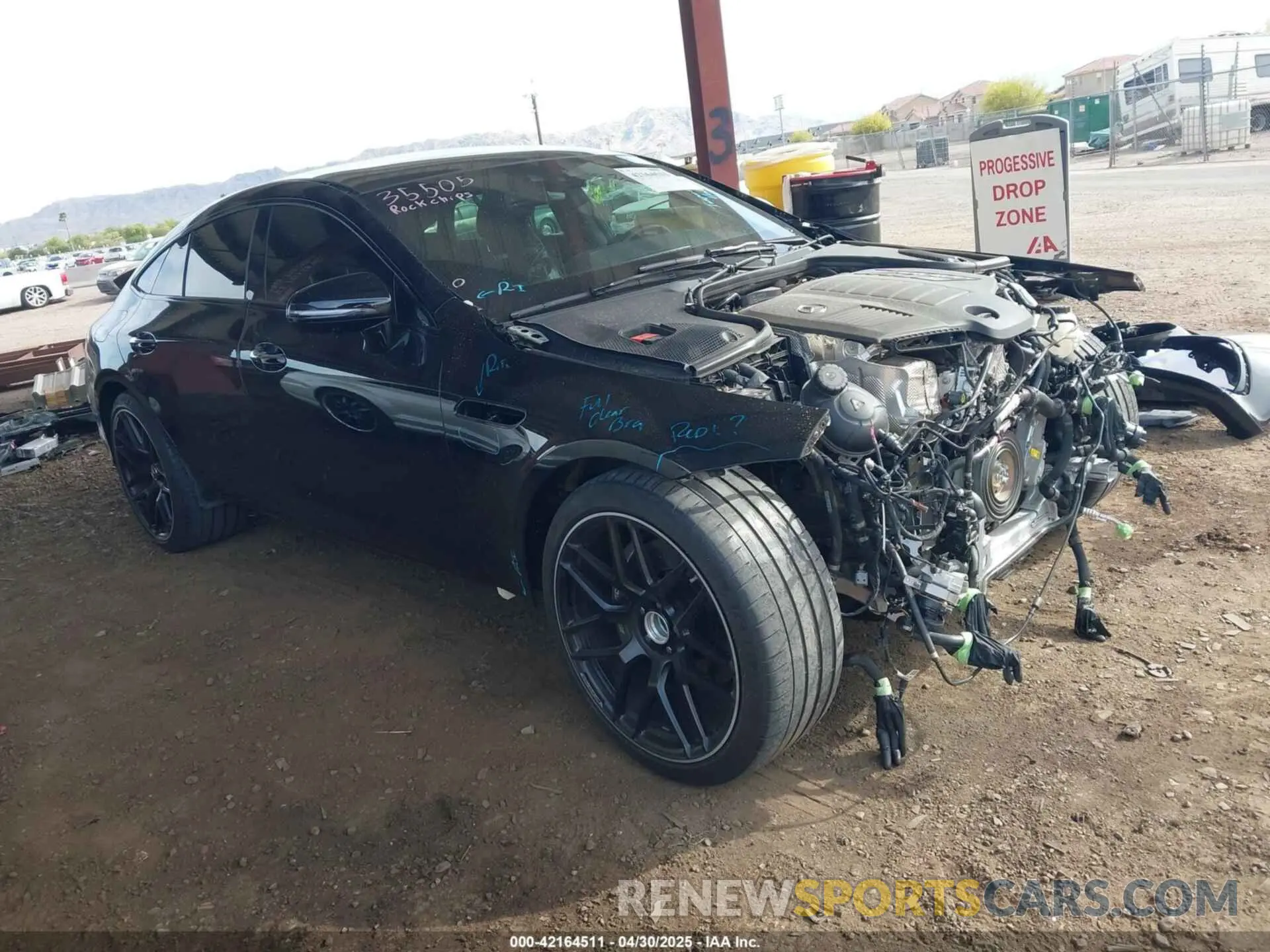 1 fotografías del automóvil dañado WDD7X6BB3LA014975 MERCEDES-BENZ AMG GT 53 4-DOOR COUPE 2020