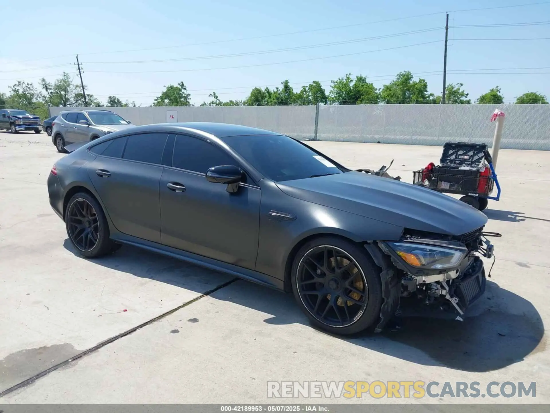 1 fotografías del automóvil dañado WDD7X6BB5LA015478 MERCEDES-BENZ AMG GT 53 4-DOOR COUPE 2020