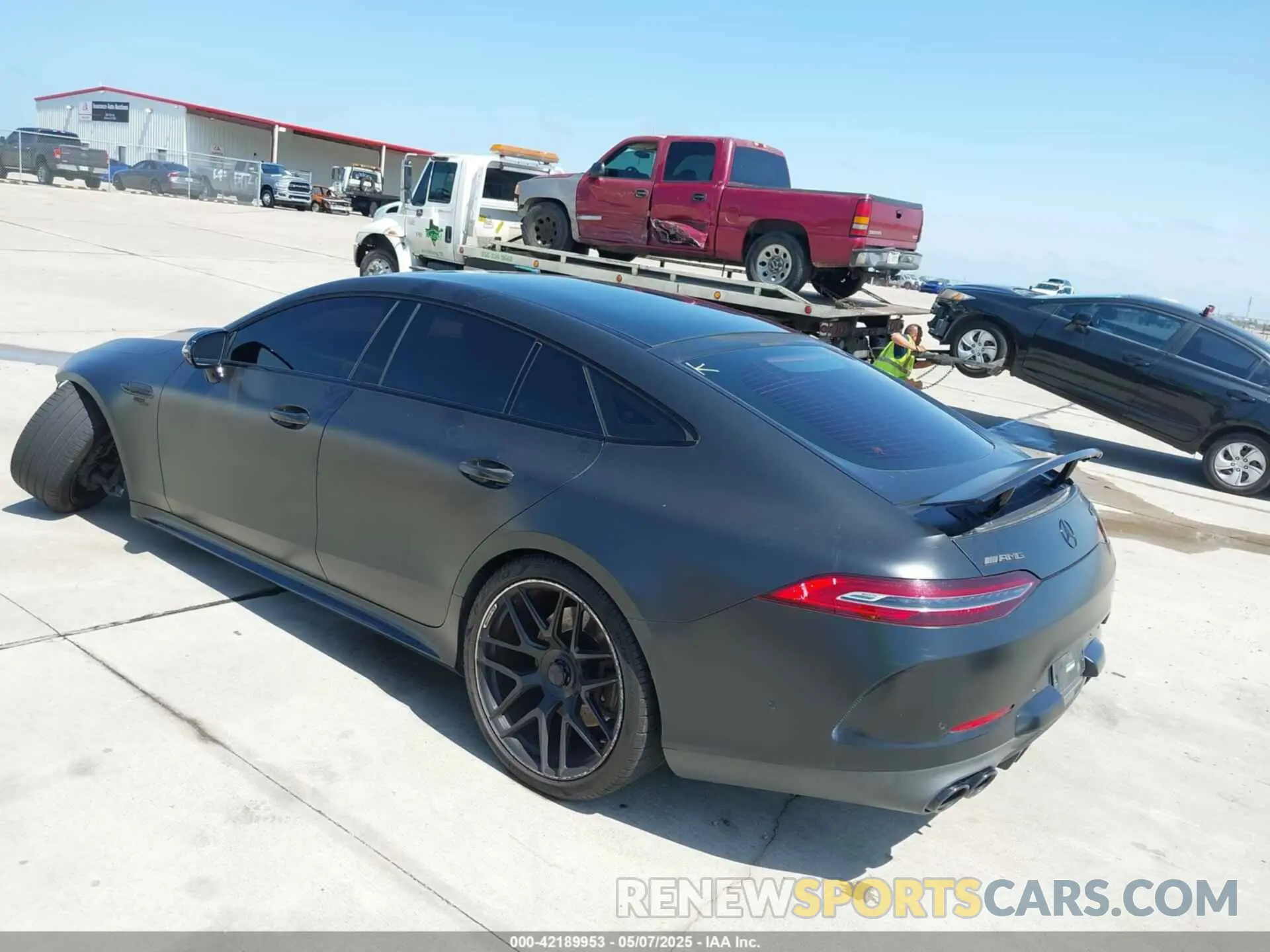 3 fotografías del automóvil dañado WDD7X6BB5LA015478 MERCEDES-BENZ AMG GT 53 4-DOOR COUPE 2020