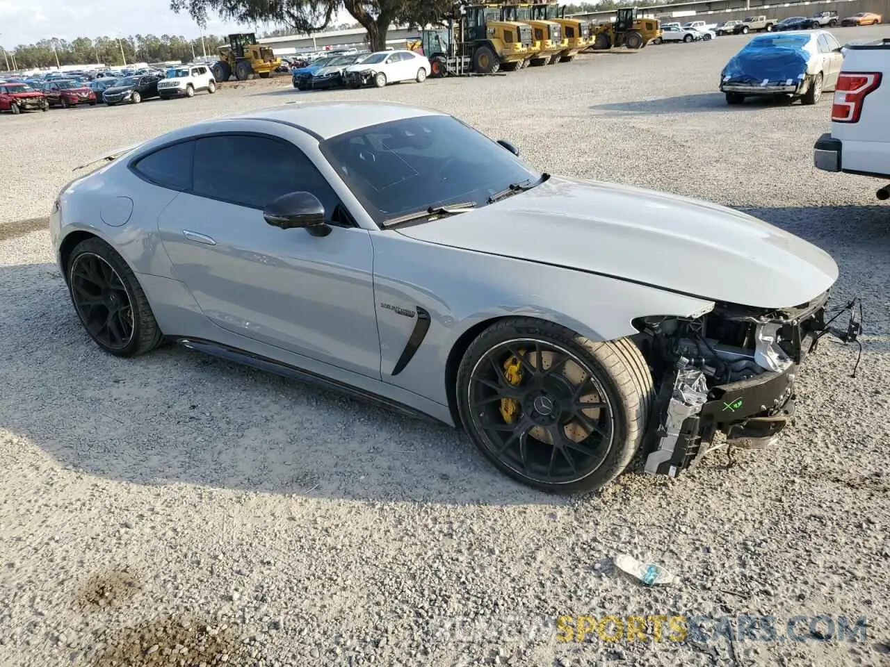 4 fotografías del automóvil dañado W1KRJ8AB1RF003489 MERCEDES-BENZ AMG GT 55 2024