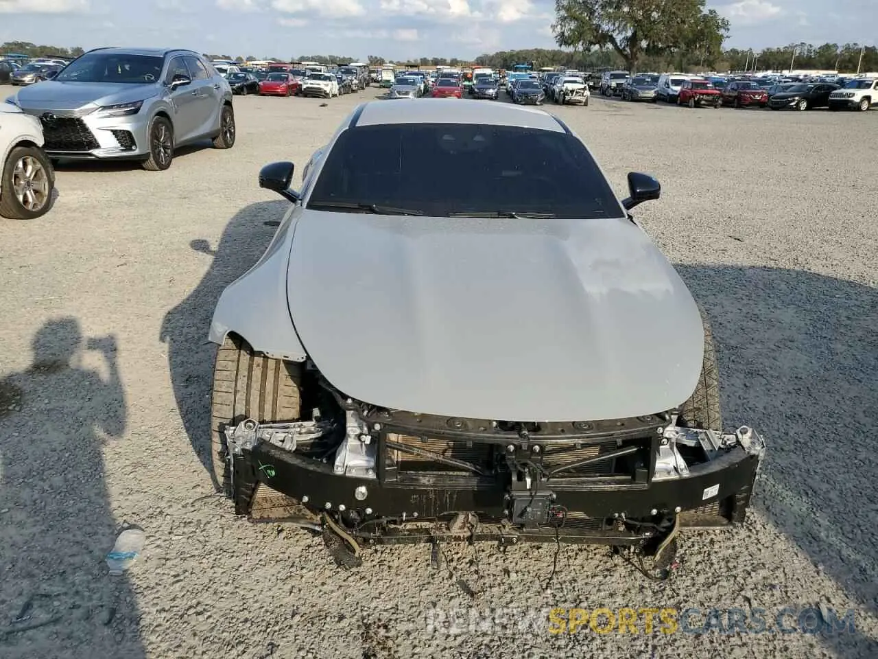 5 fotografías del automóvil dañado W1KRJ8AB1RF003489 MERCEDES-BENZ AMG GT 55 2024