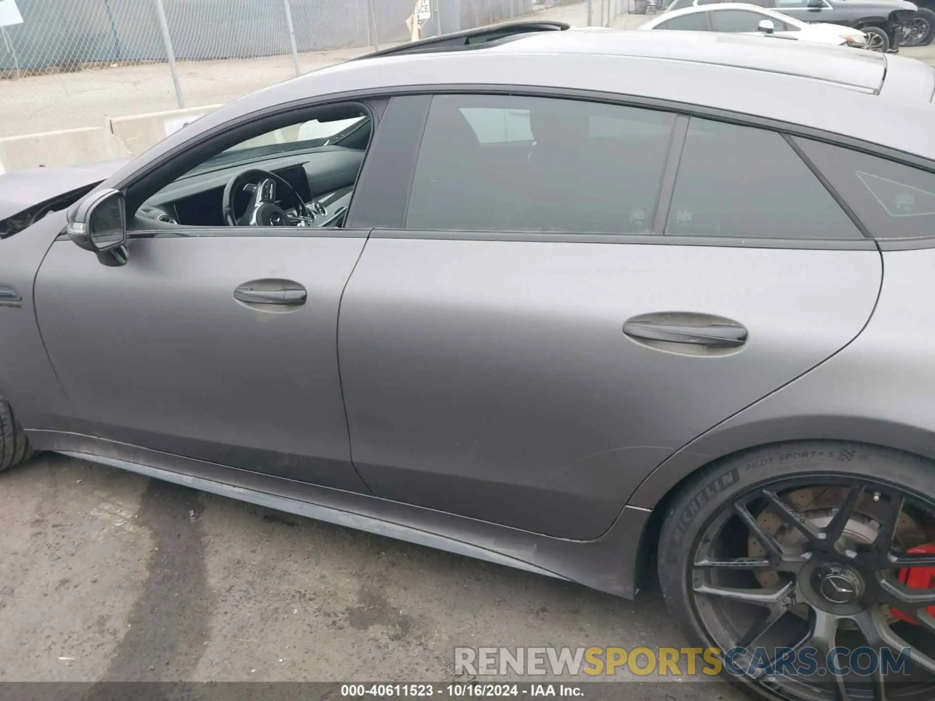 15 fotografías del automóvil dañado WDD7X8JB4KA005102 MERCEDES-BENZ AMG GT 63 4-DOOR COUPE 2019