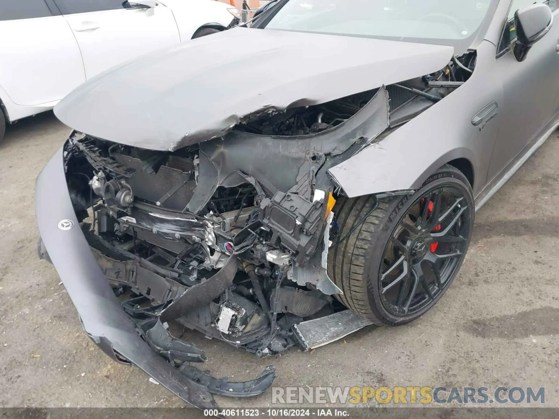 6 fotografías del automóvil dañado WDD7X8JB4KA005102 MERCEDES-BENZ AMG GT 63 4-DOOR COUPE 2019