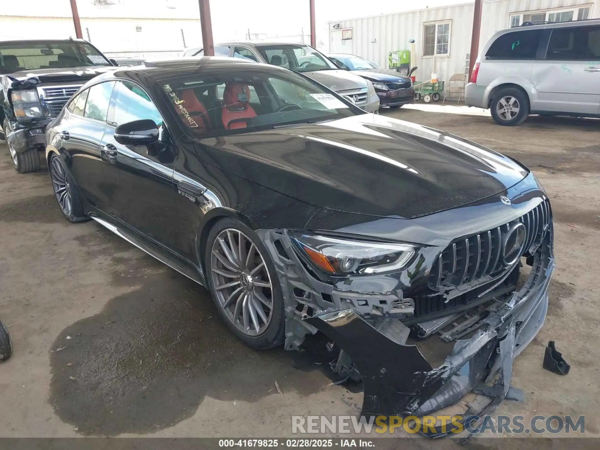 1 fotografías del automóvil dañado WDD7X8JB6KA000354 MERCEDES-BENZ AMG GT 63 4-DOOR COUPE 2019