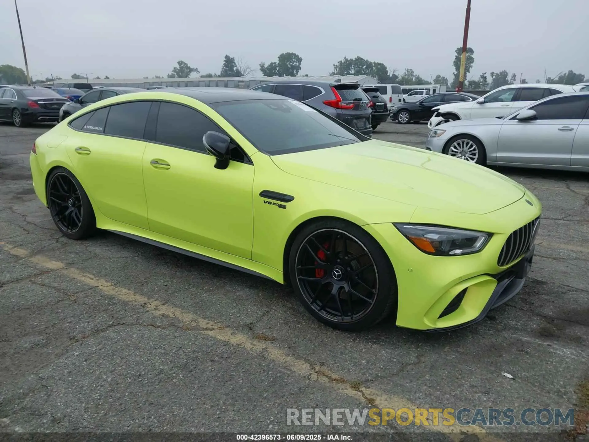 1 fotografías del automóvil dañado WDD7X8JBXKA006349 MERCEDES-BENZ AMG GT 63 4-DOOR COUPE 2019