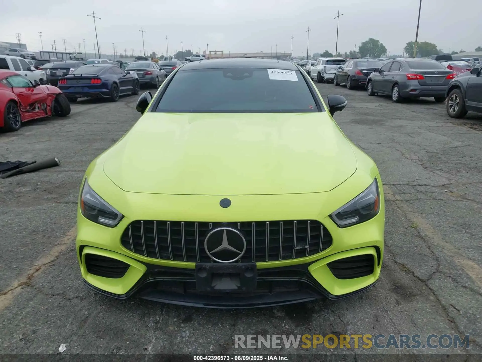 11 fotografías del automóvil dañado WDD7X8JBXKA006349 MERCEDES-BENZ AMG GT 63 4-DOOR COUPE 2019