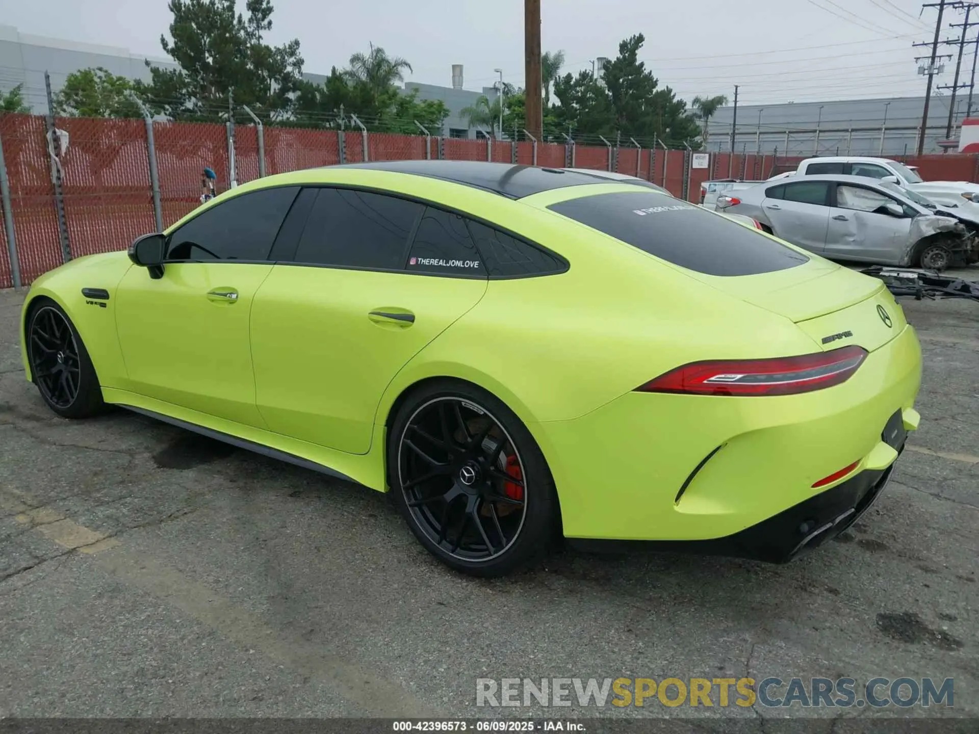 3 fotografías del automóvil dañado WDD7X8JBXKA006349 MERCEDES-BENZ AMG GT 63 4-DOOR COUPE 2019