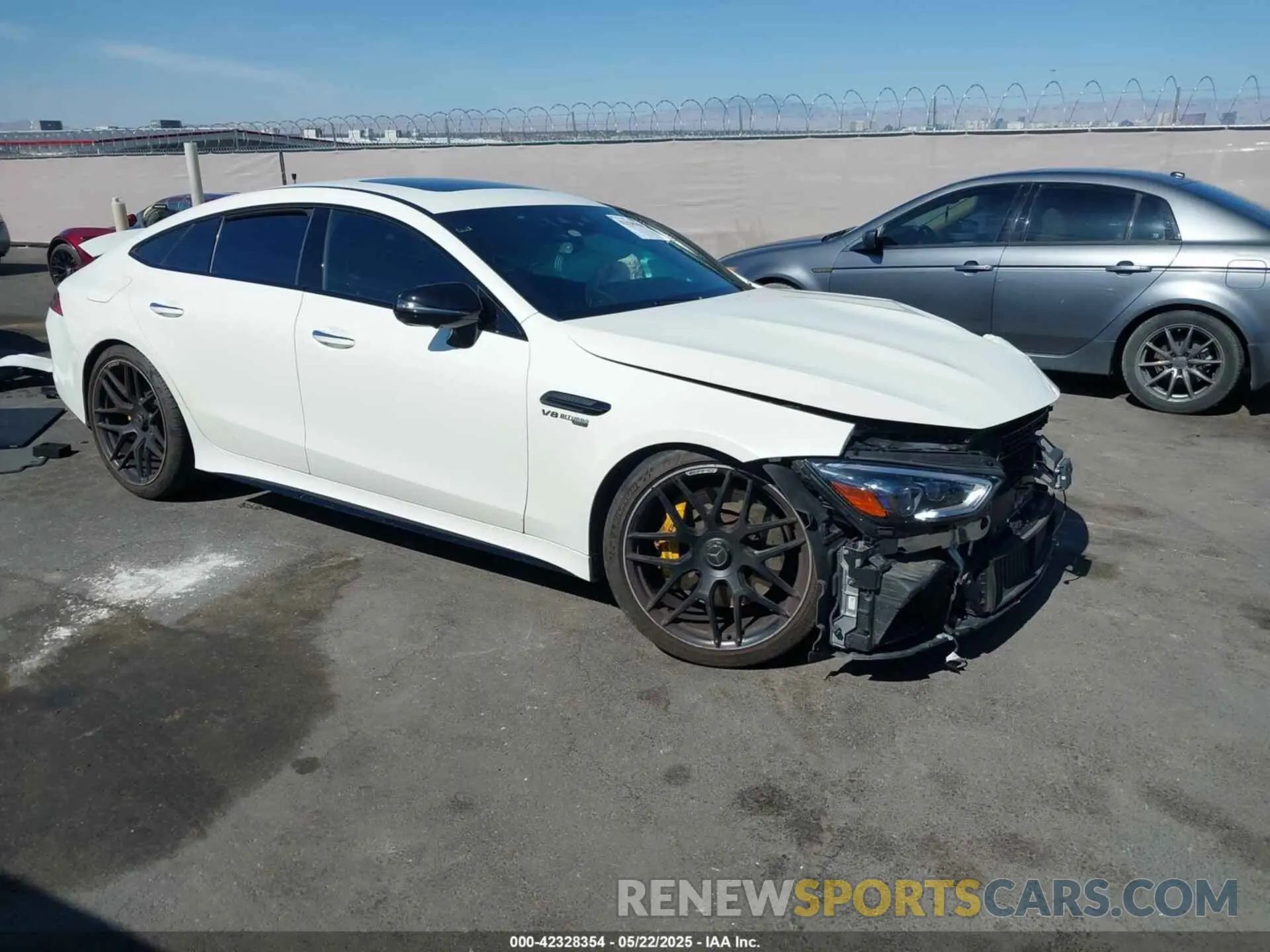 1 fotografías del automóvil dañado WDD7X8KB5KA001364 MERCEDES-BENZ AMG GT 63 4-DOOR COUPE 2019