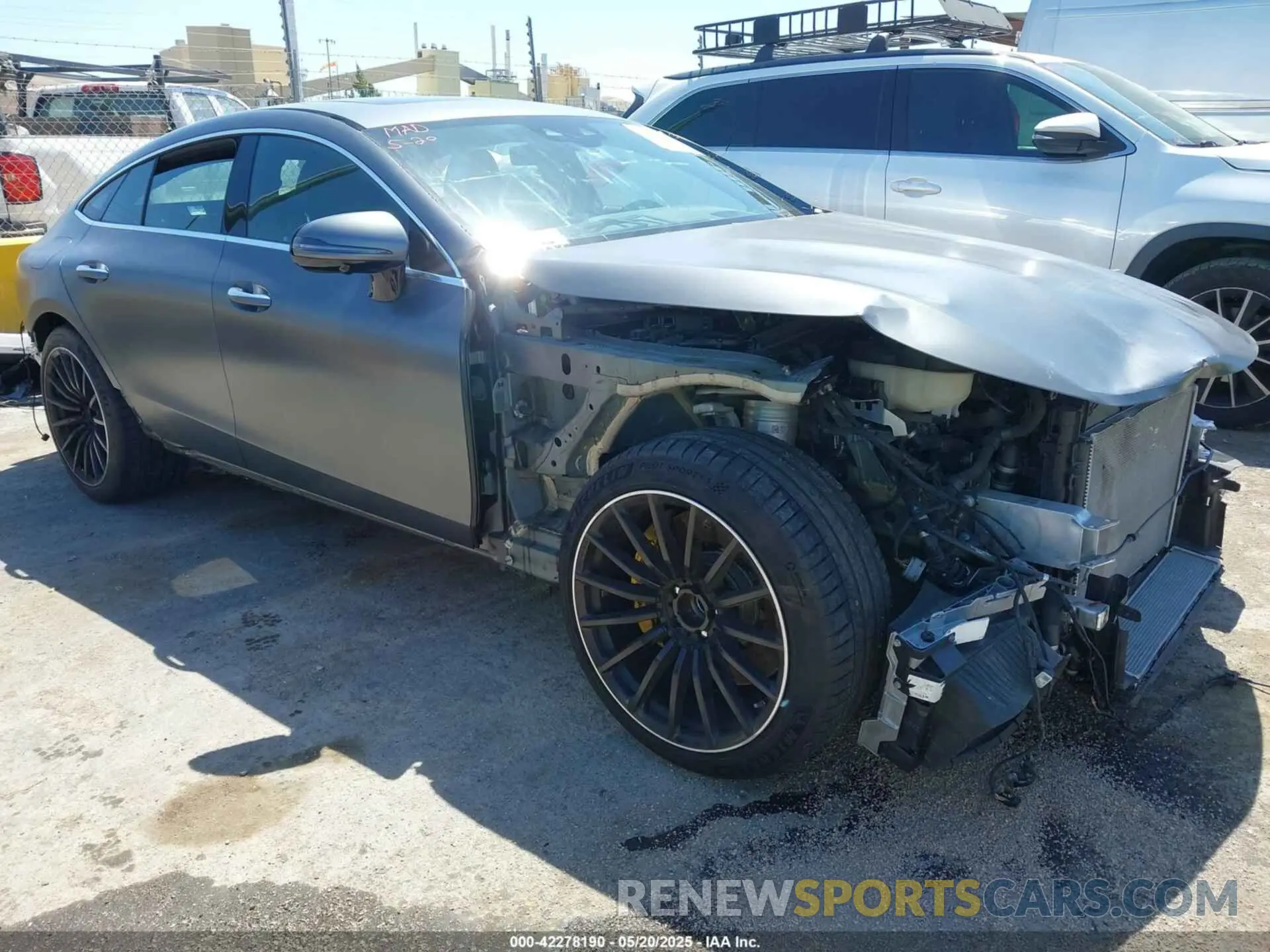 1 fotografías del automóvil dañado W1K7X8KB0LA015870 MERCEDES-BENZ AMG GT 63 4-DOOR COUPE 2020