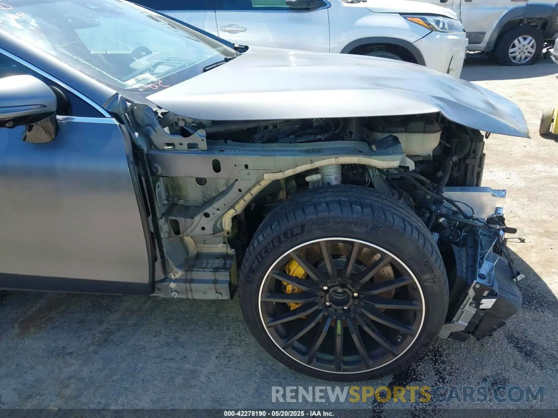 20 fotografías del automóvil dañado W1K7X8KB0LA015870 MERCEDES-BENZ AMG GT 63 4-DOOR COUPE 2020
