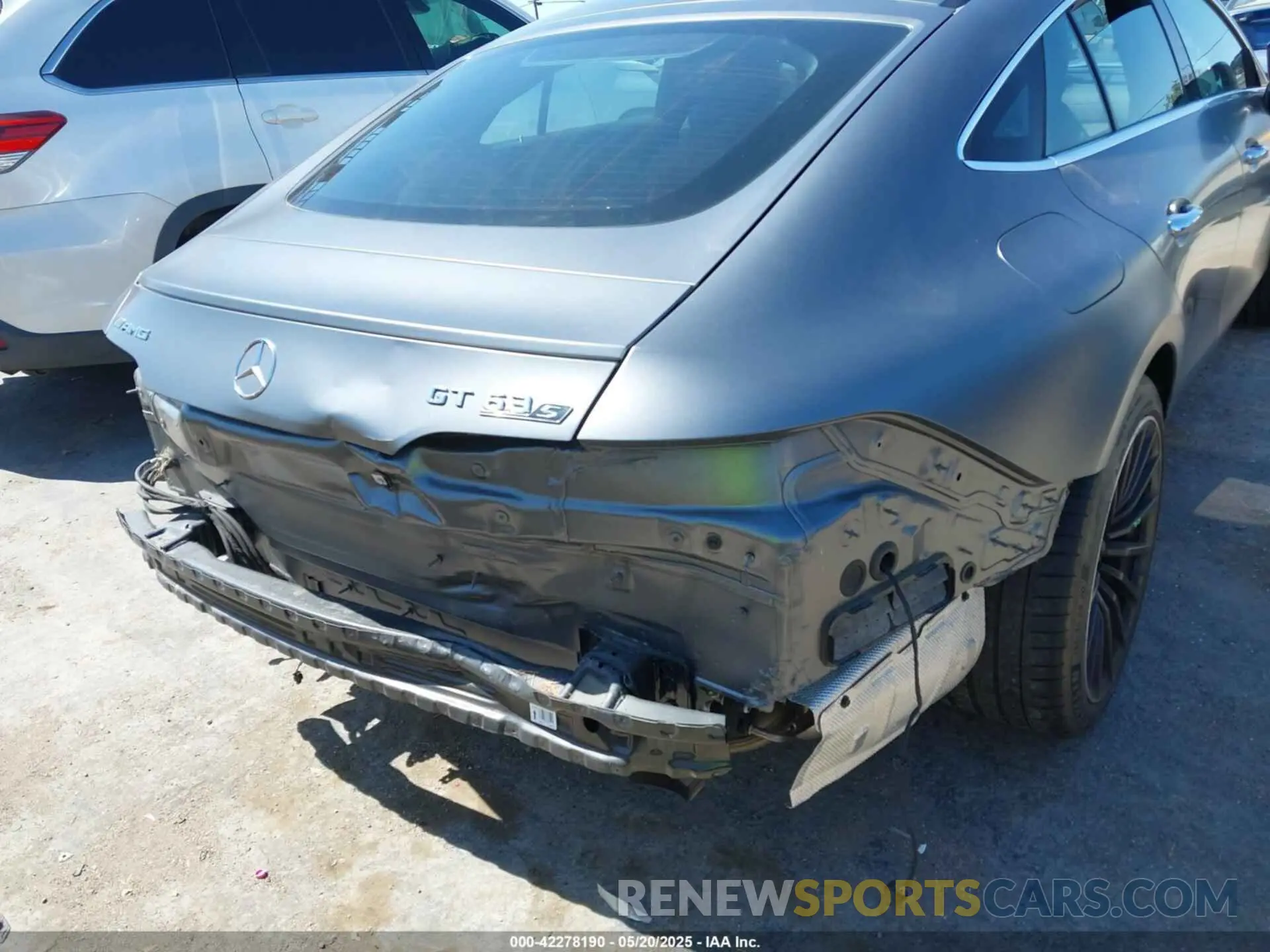 21 fotografías del automóvil dañado W1K7X8KB0LA015870 MERCEDES-BENZ AMG GT 63 4-DOOR COUPE 2020