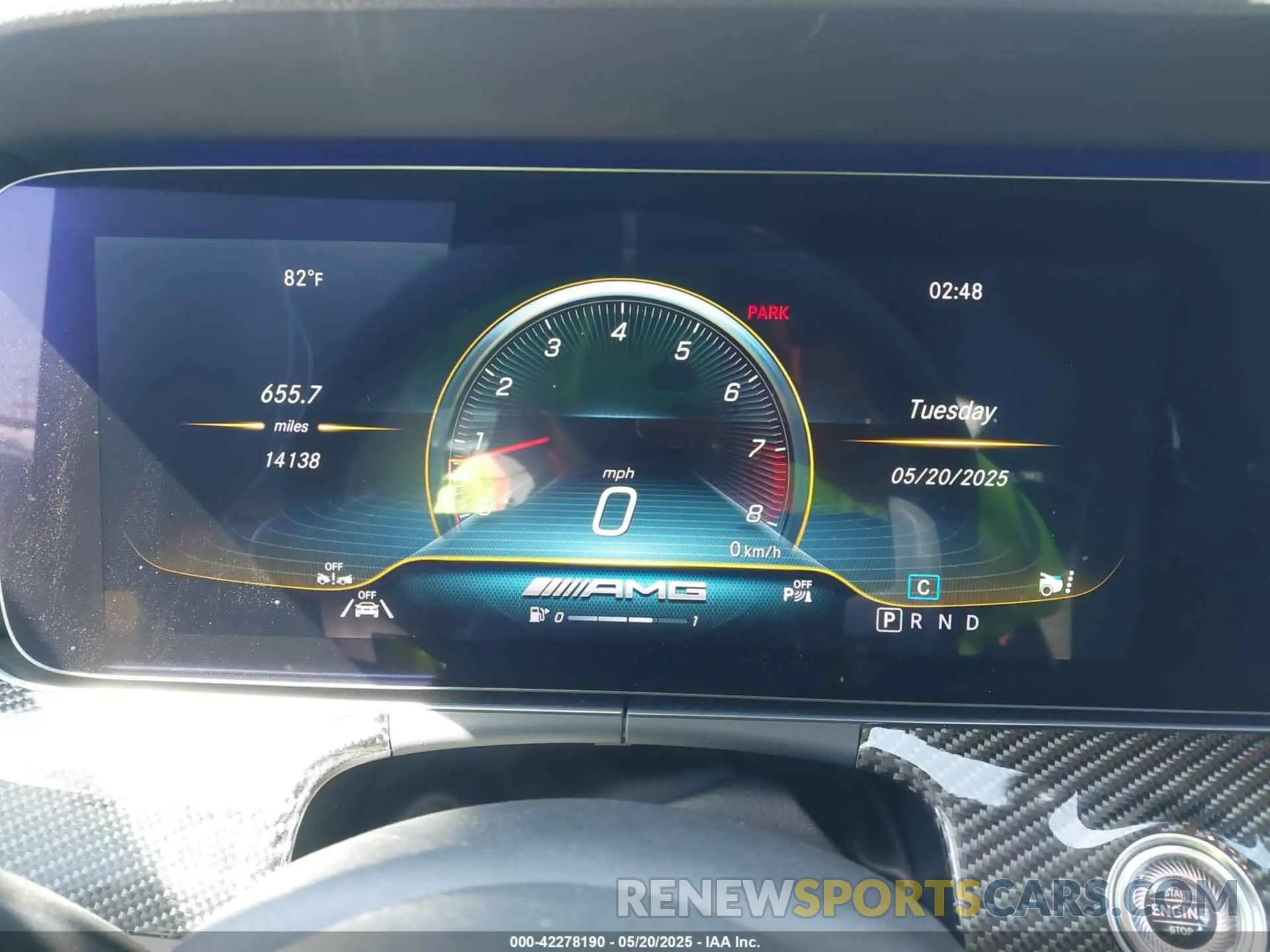 7 fotografías del automóvil dañado W1K7X8KB0LA015870 MERCEDES-BENZ AMG GT 63 4-DOOR COUPE 2020