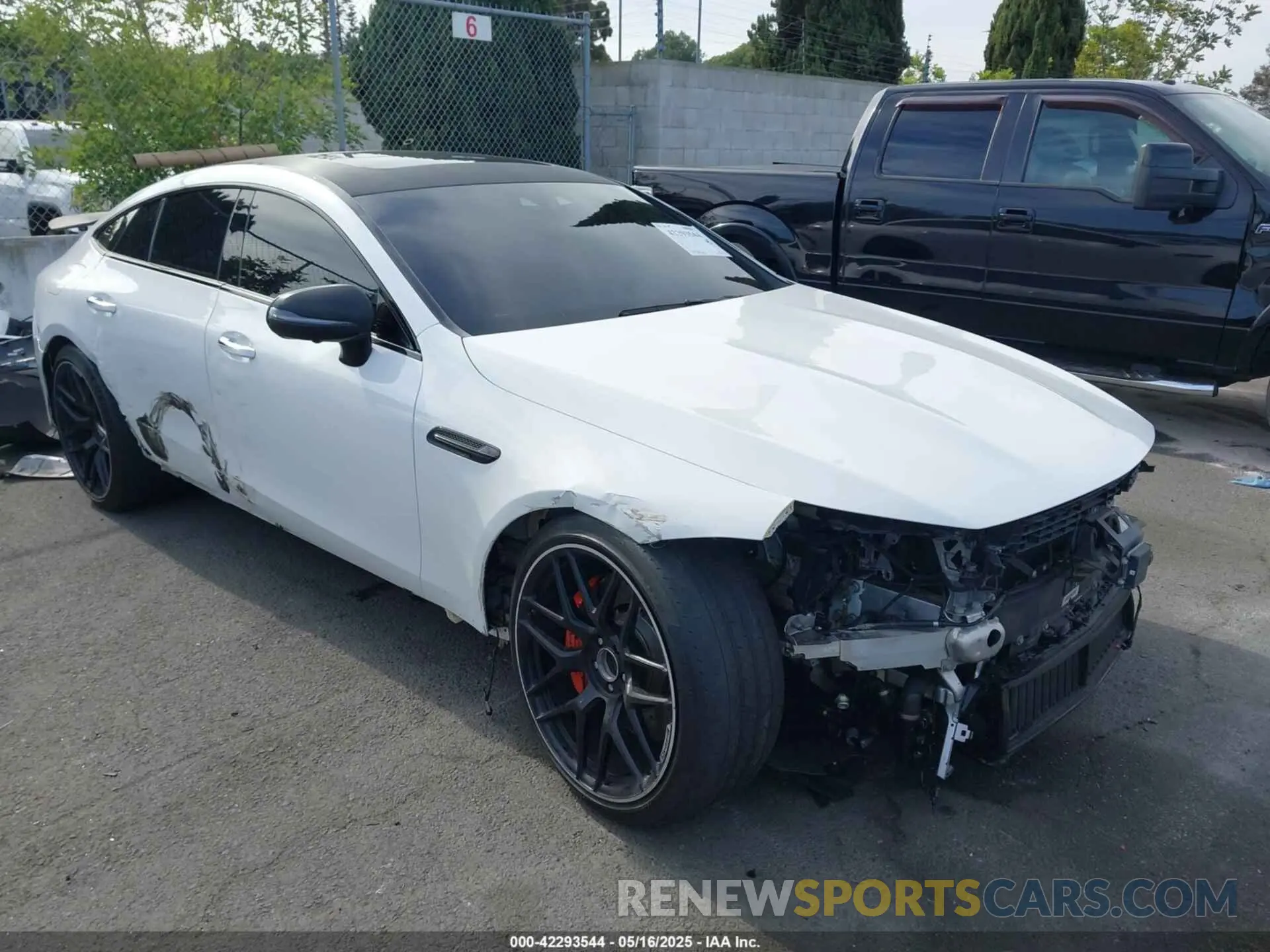 1 fotografías del automóvil dañado WDD7X8KB3LA014583 MERCEDES-BENZ AMG GT 63 4-DOOR COUPE 2020