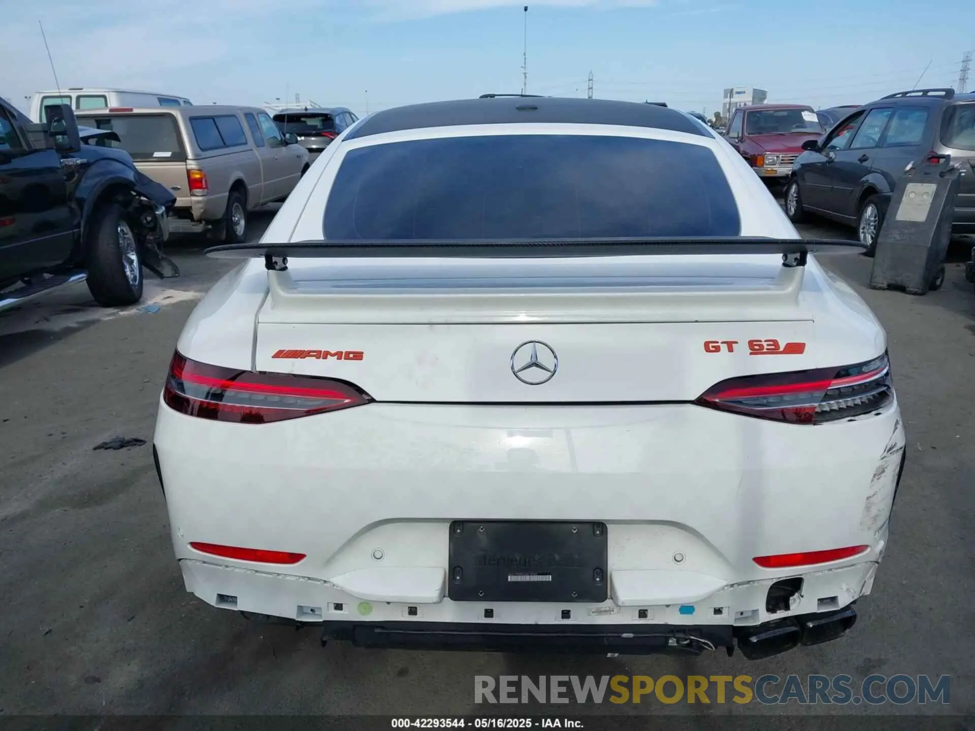 17 fotografías del automóvil dañado WDD7X8KB3LA014583 MERCEDES-BENZ AMG GT 63 4-DOOR COUPE 2020