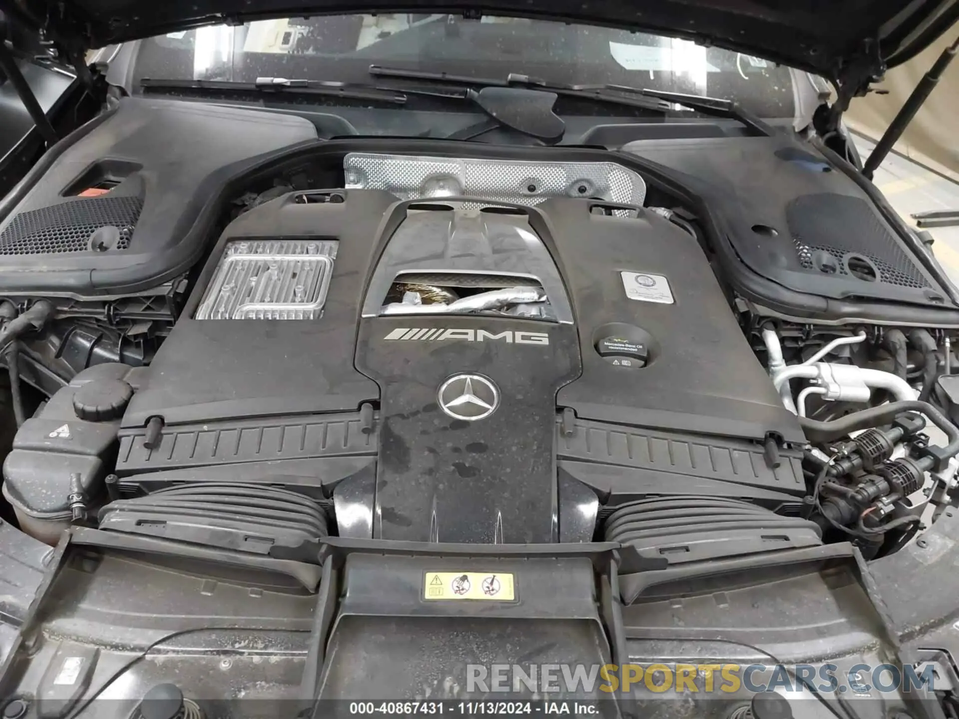 10 fotografías del automóvil dañado W1K7X8KB3MA037573 MERCEDES-BENZ AMG GT 63 4-DOOR COUPE 2021