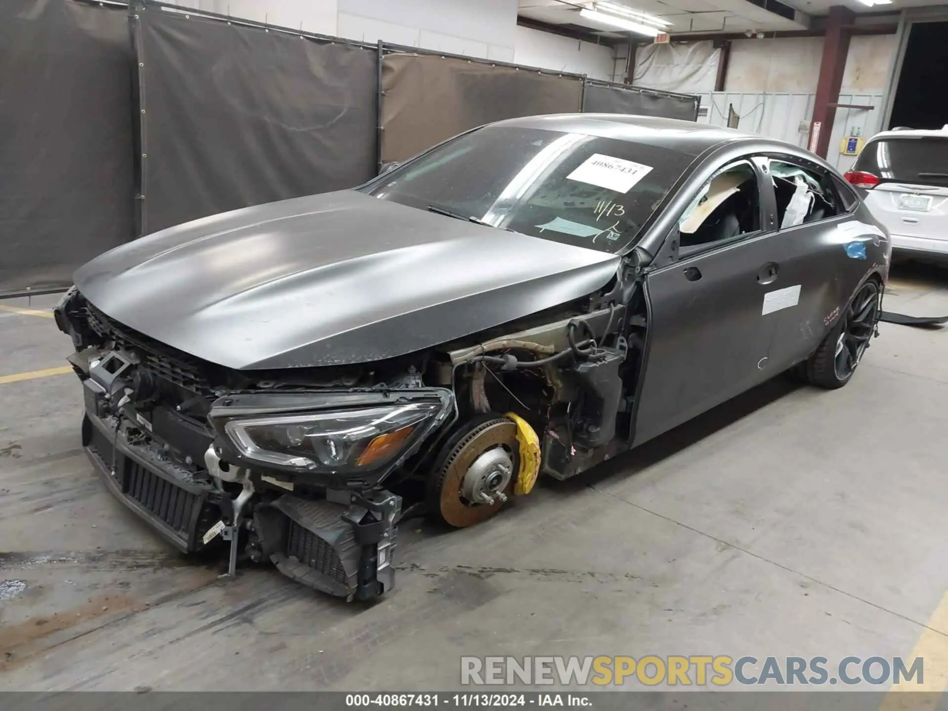 2 fotografías del automóvil dañado W1K7X8KB3MA037573 MERCEDES-BENZ AMG GT 63 4-DOOR COUPE 2021