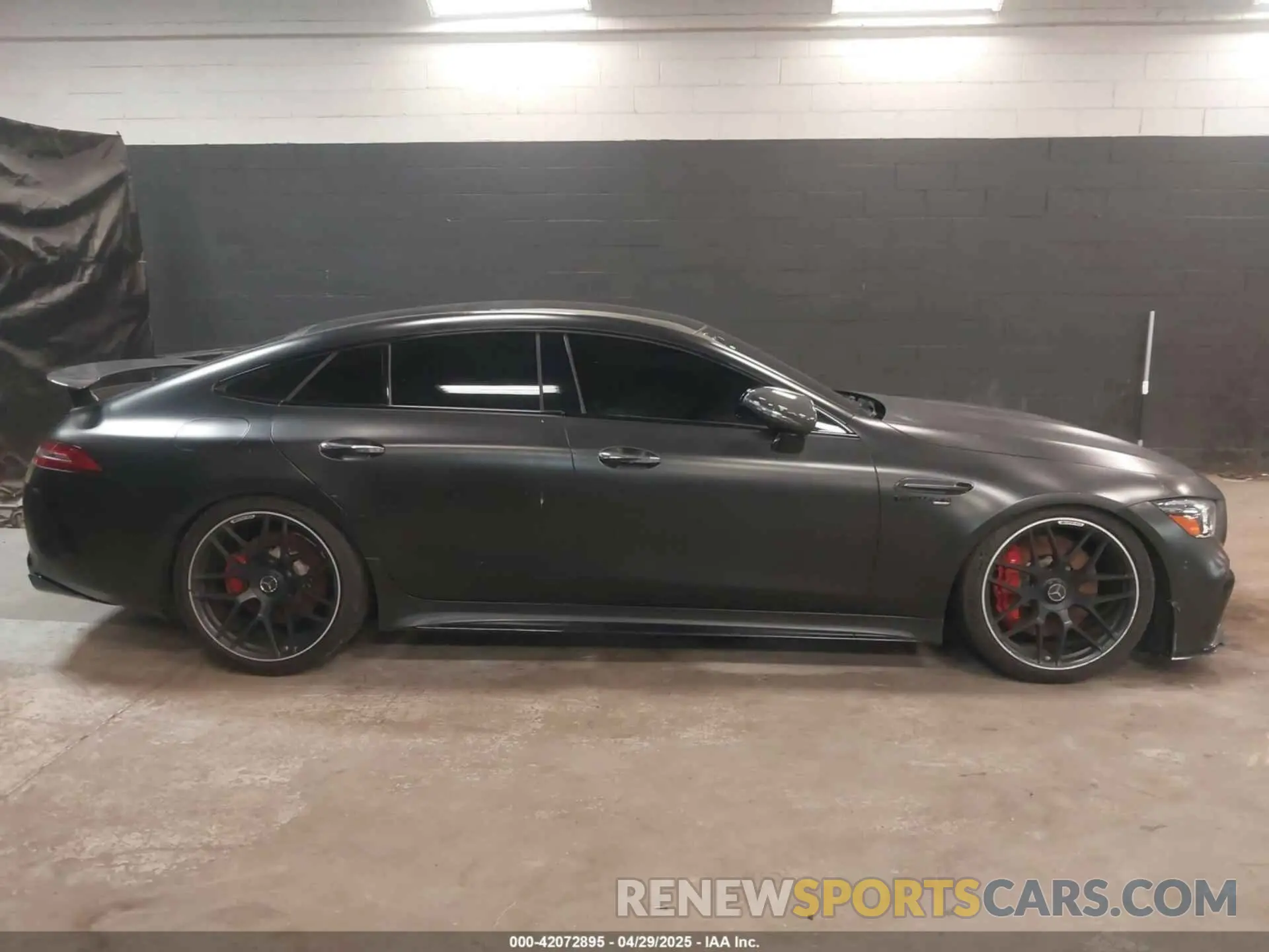 13 fotografías del automóvil dañado W1K7X8KB8MA036533 MERCEDES-BENZ AMG GT 63 4-DOOR COUPE 2021