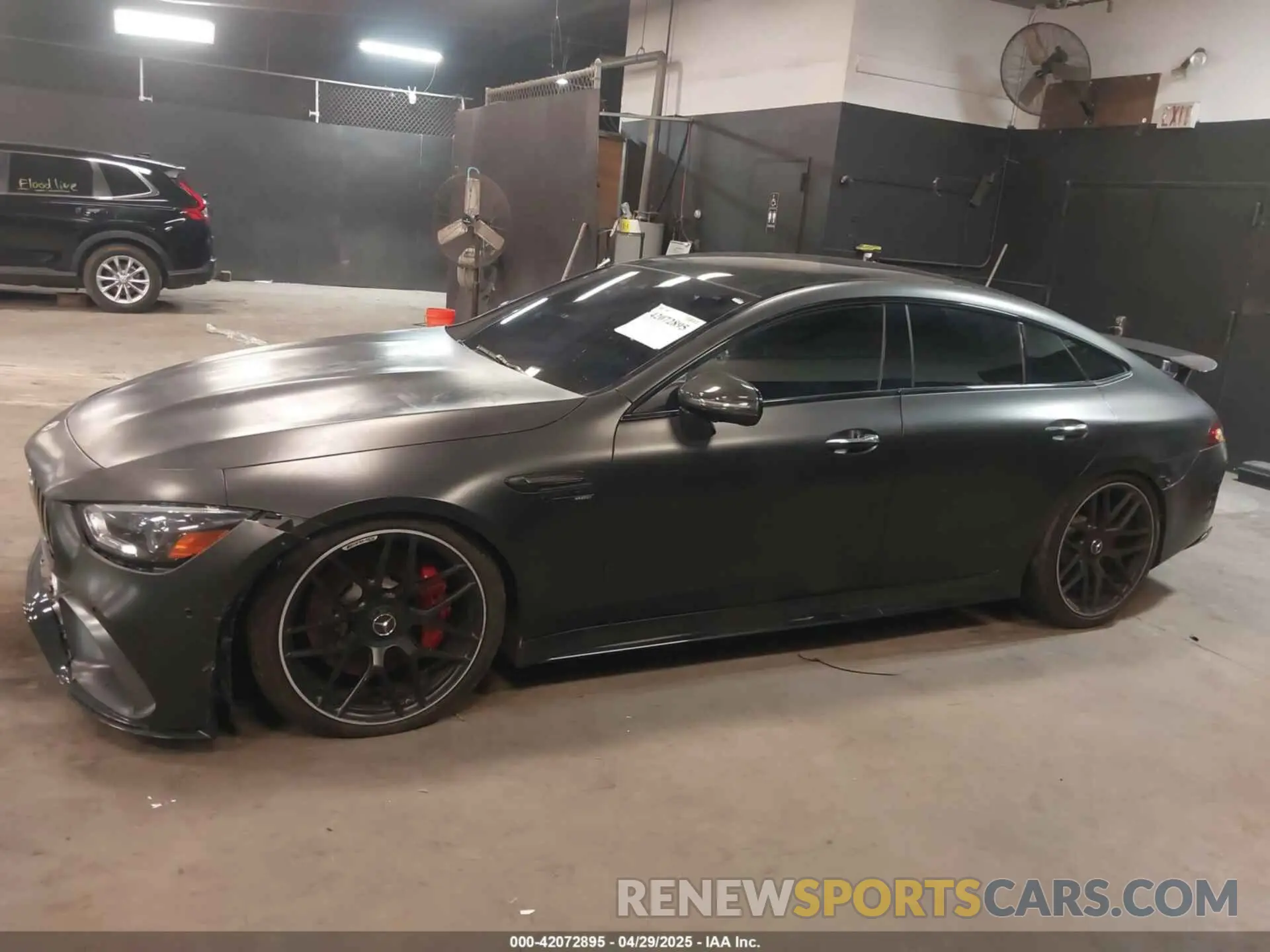 14 fotografías del automóvil dañado W1K7X8KB8MA036533 MERCEDES-BENZ AMG GT 63 4-DOOR COUPE 2021